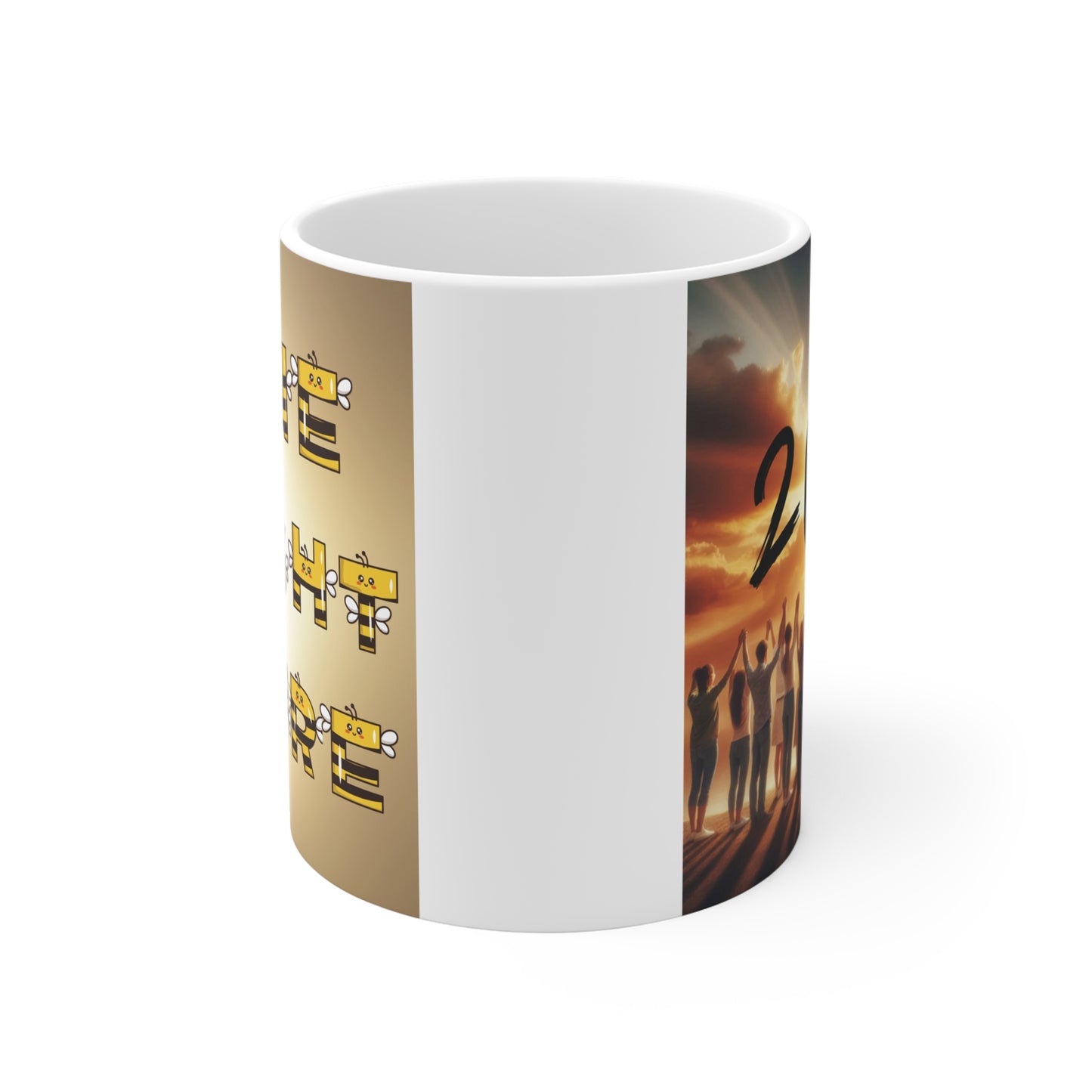 Shine Bright Future 2025 11oz Mug - Gift New Year Motivation