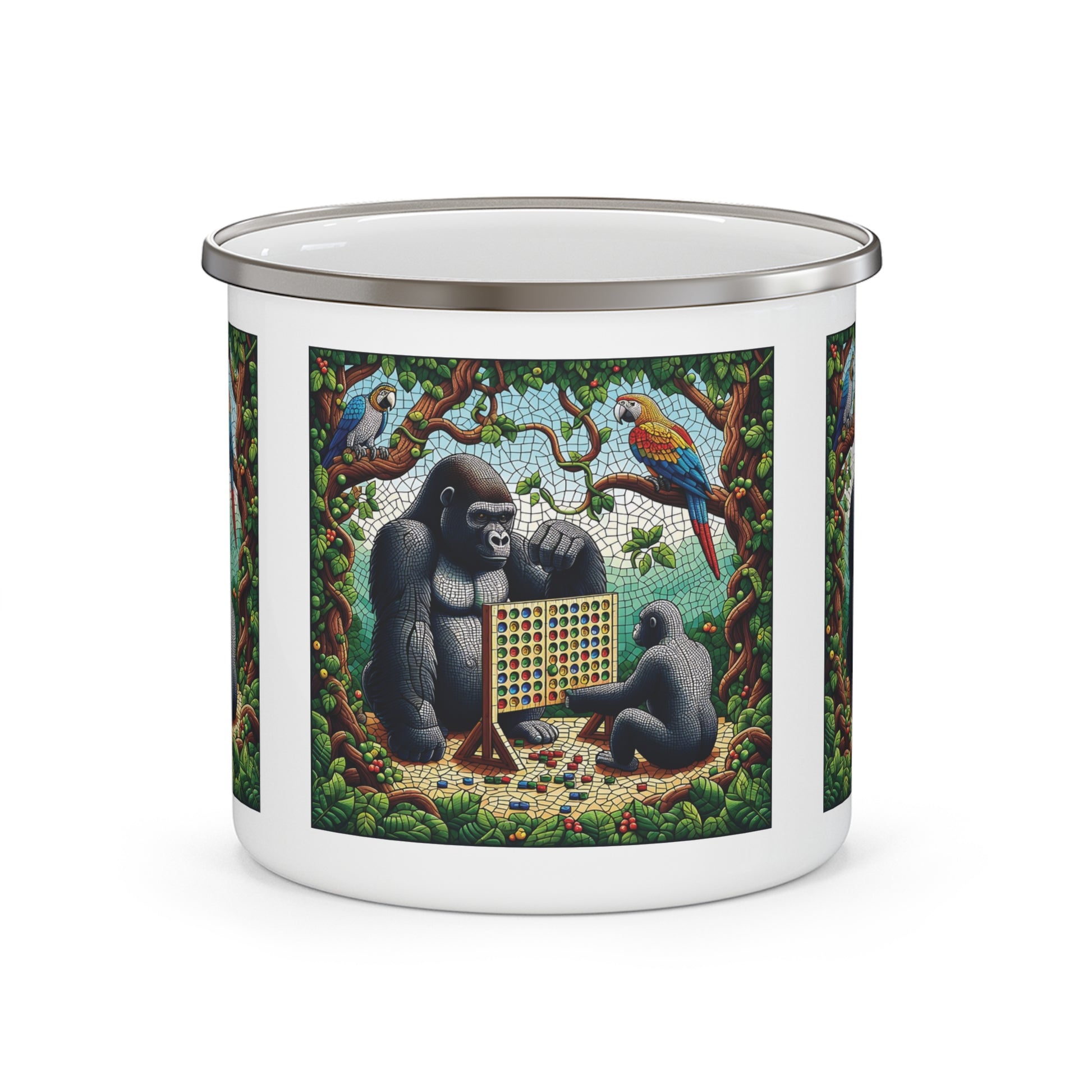 12oz Enamel Camping Mug