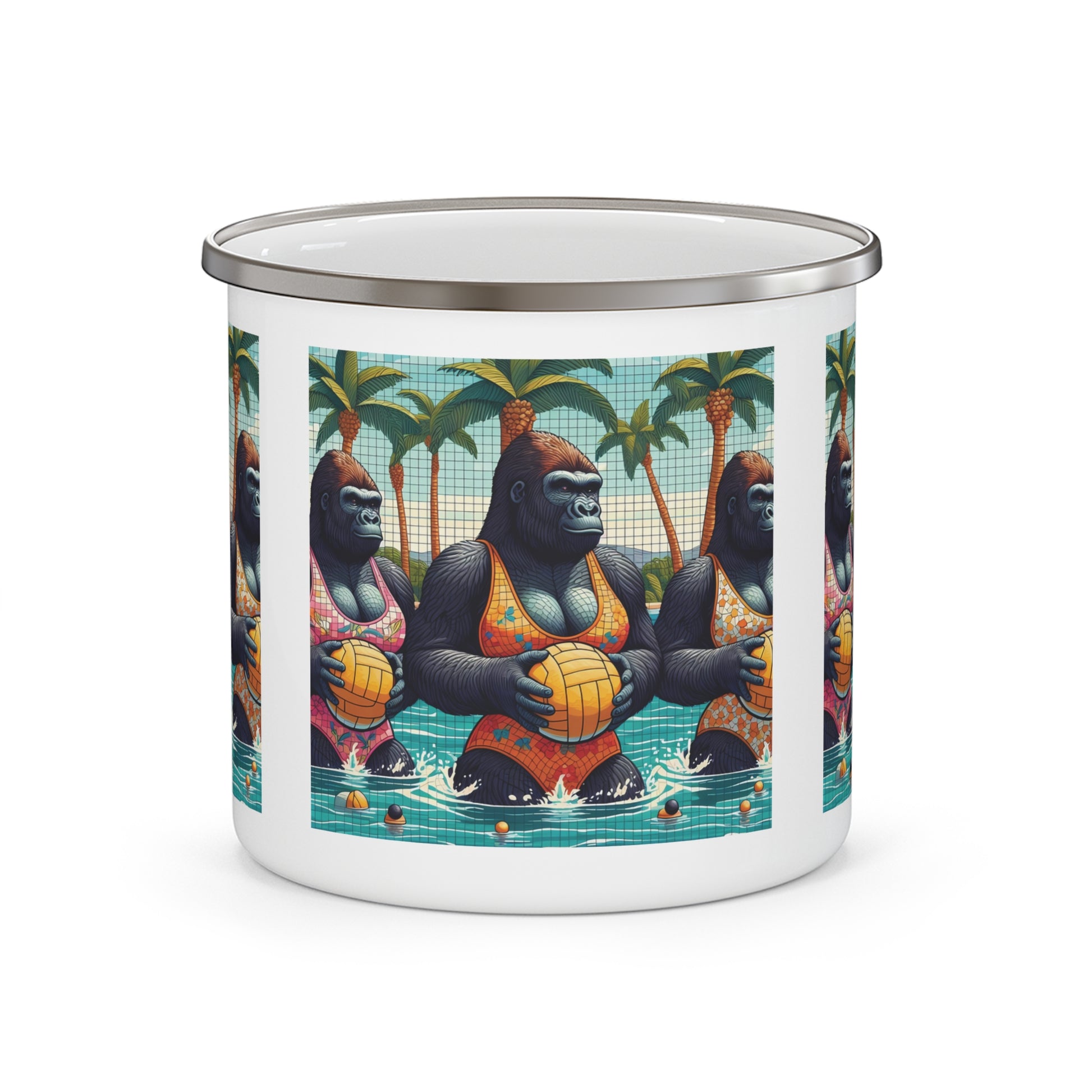 12oz Enamel Camping Mug