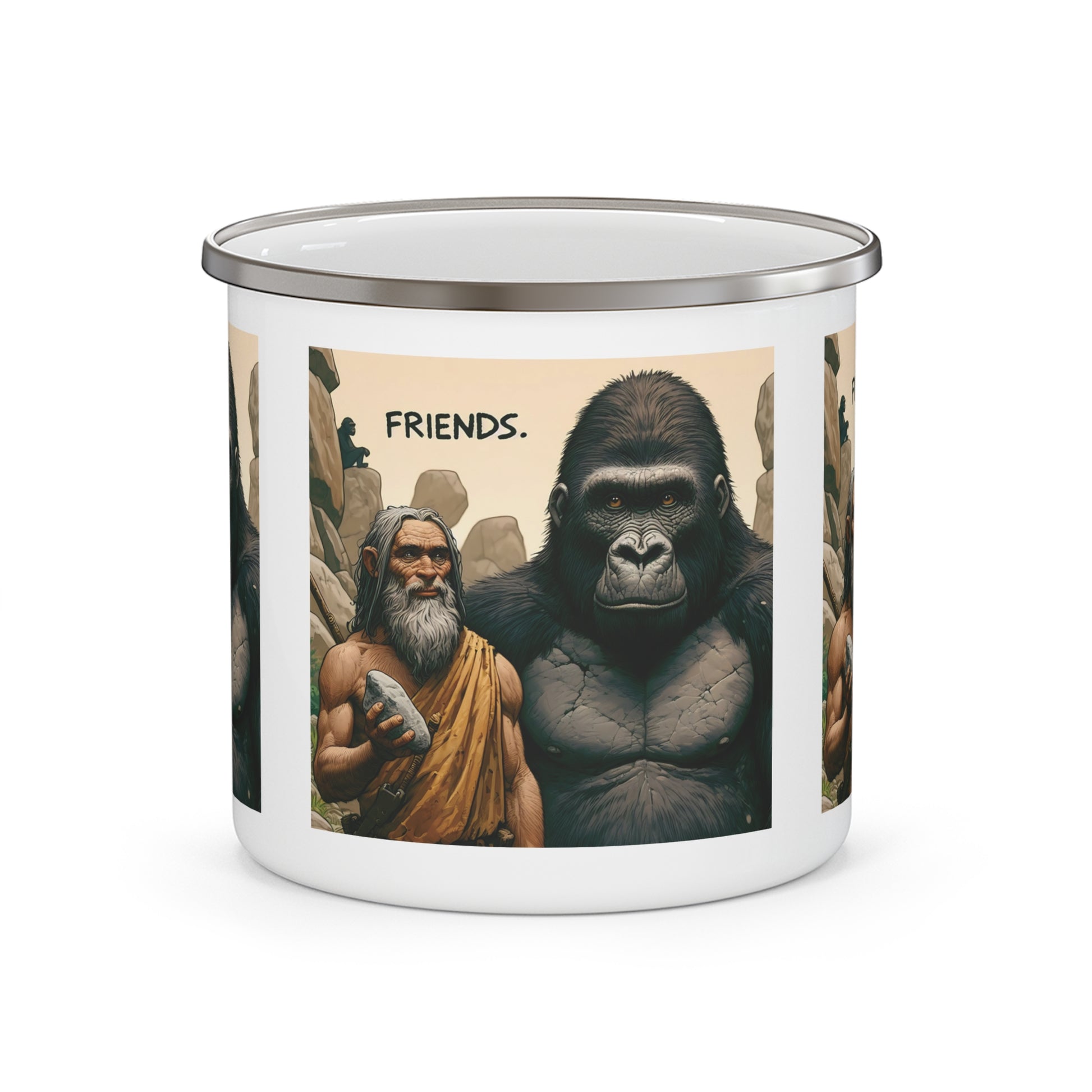 12oz Enamel Camping Mug