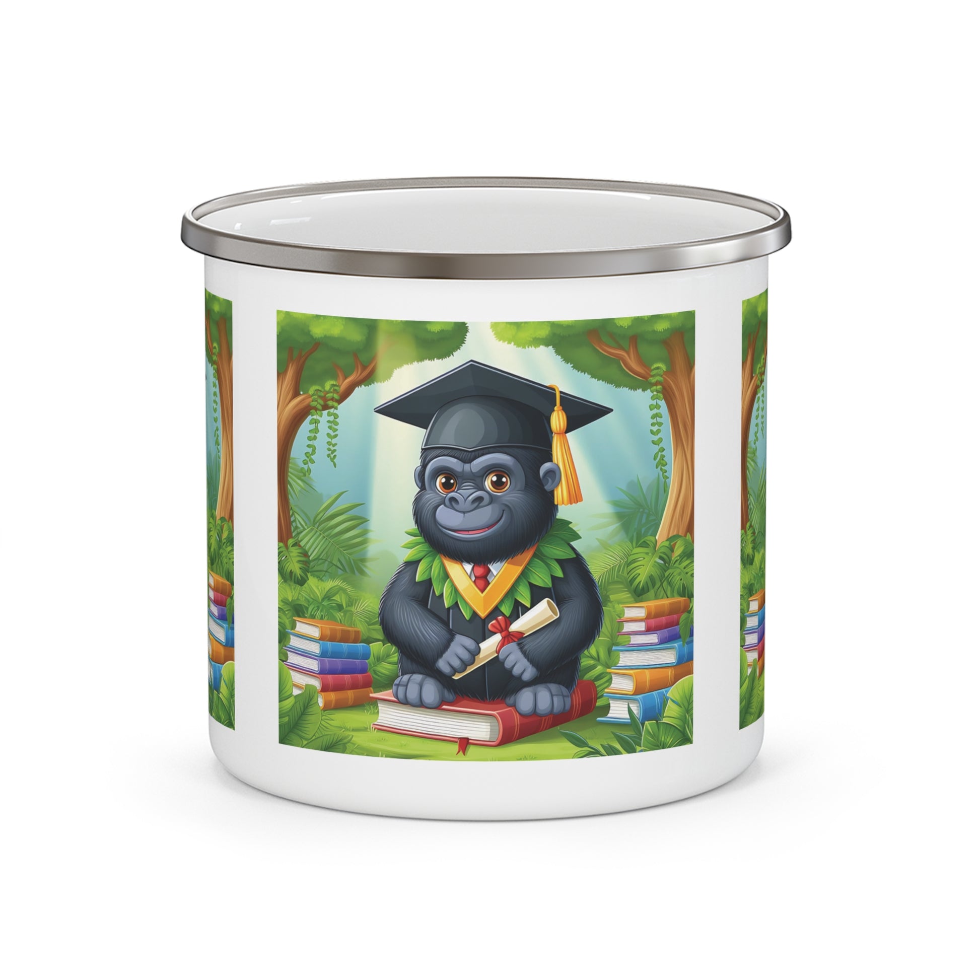 12oz Enamel Camping Mug