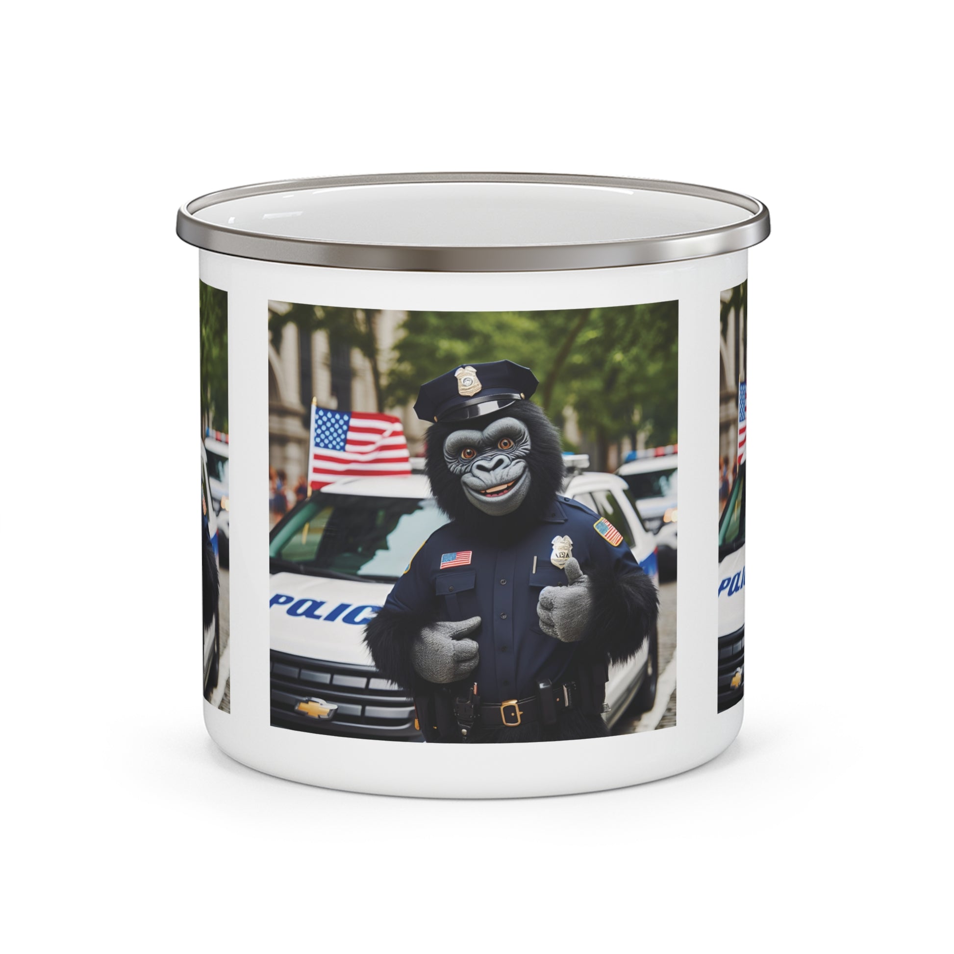 12oz Enamel Camping Mug