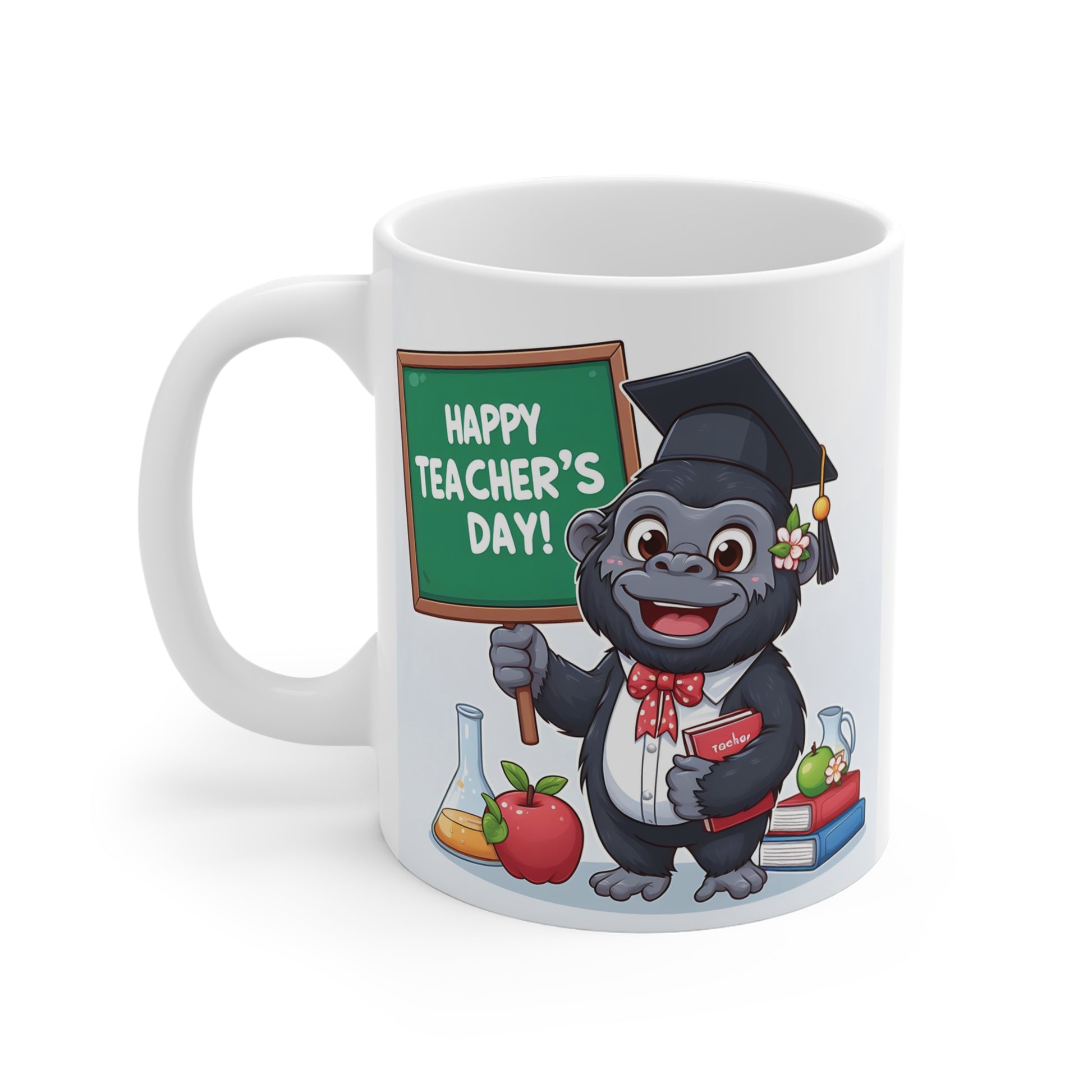 Animal-Themed Gorilla Teacher 11oz Mug