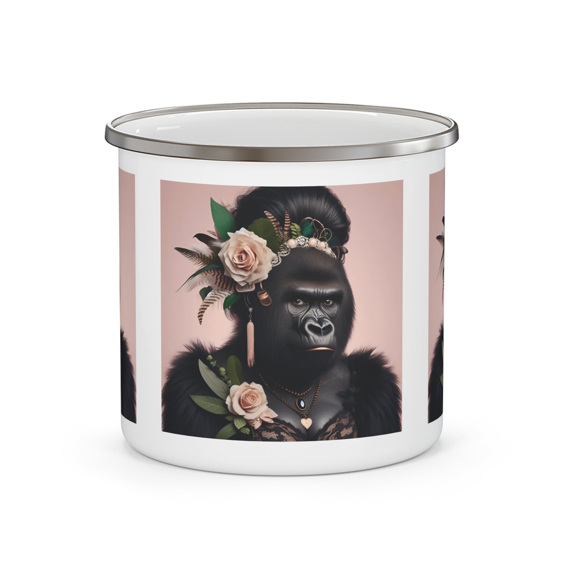 12oz Enamel Camping Mug