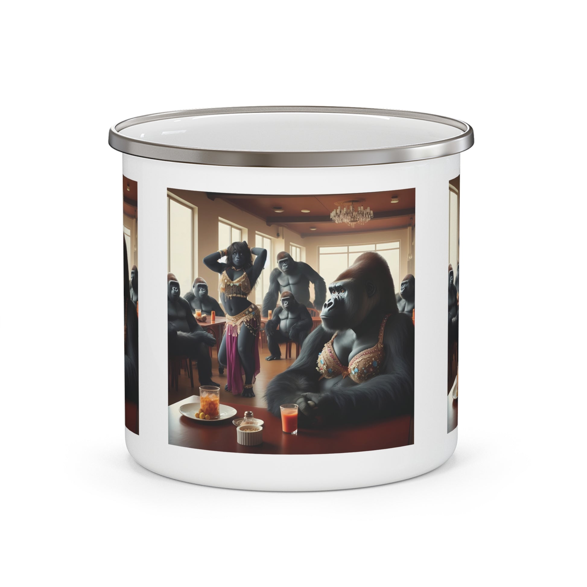 12oz Enamel Camping Mug