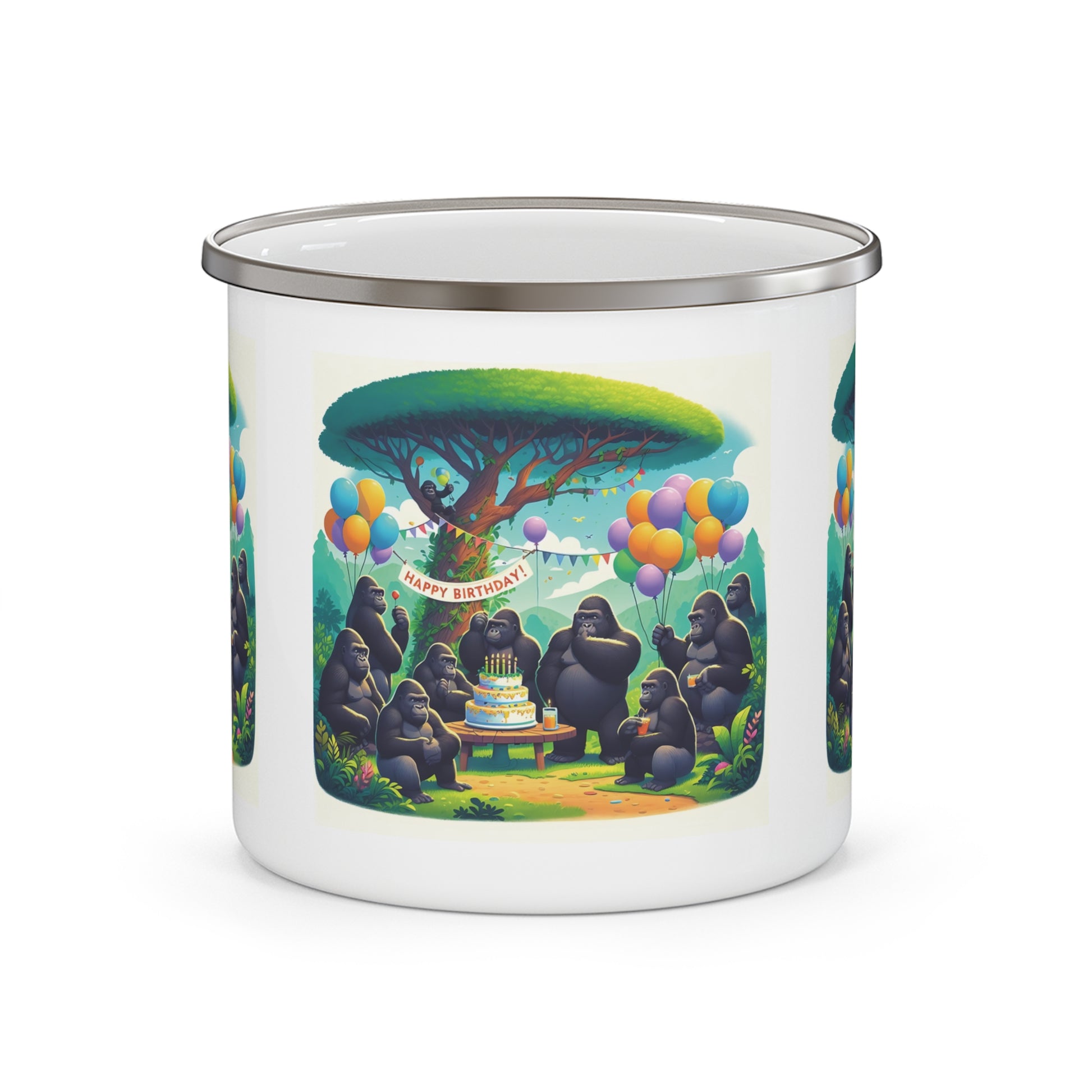 12oz Enamel Camping Mug