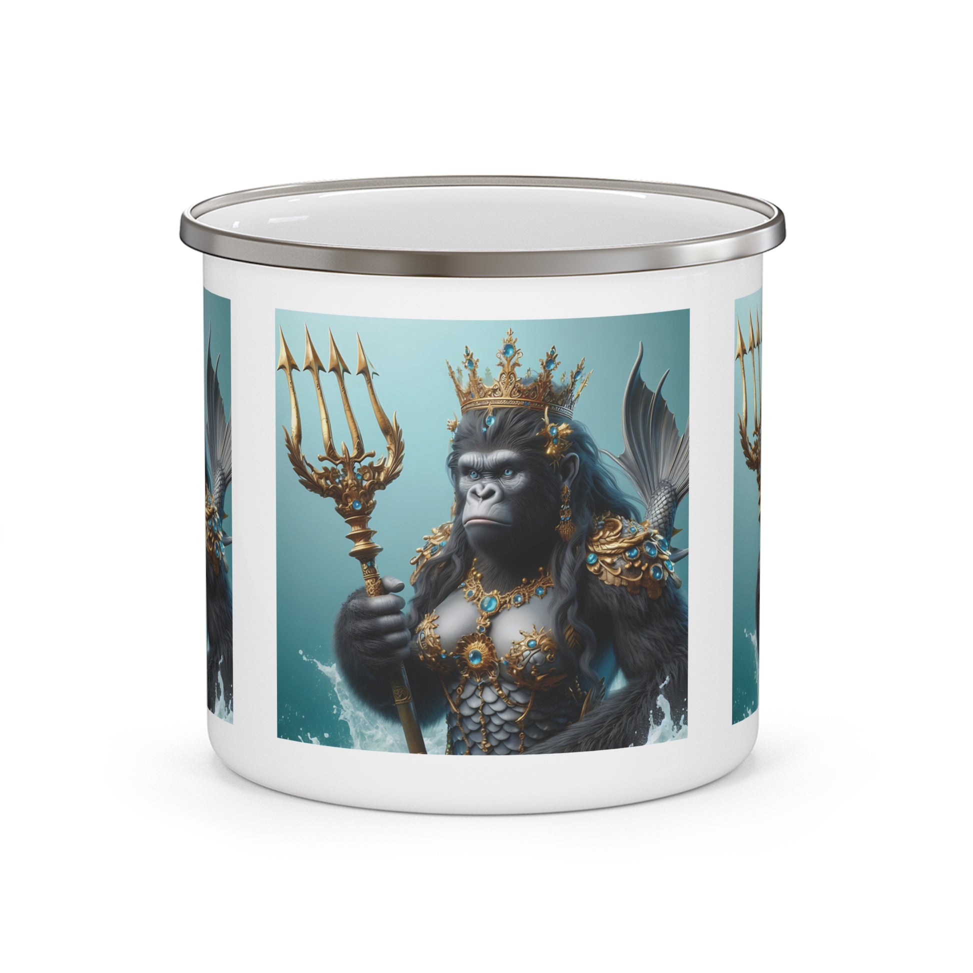 12oz Enamel Camping Mug