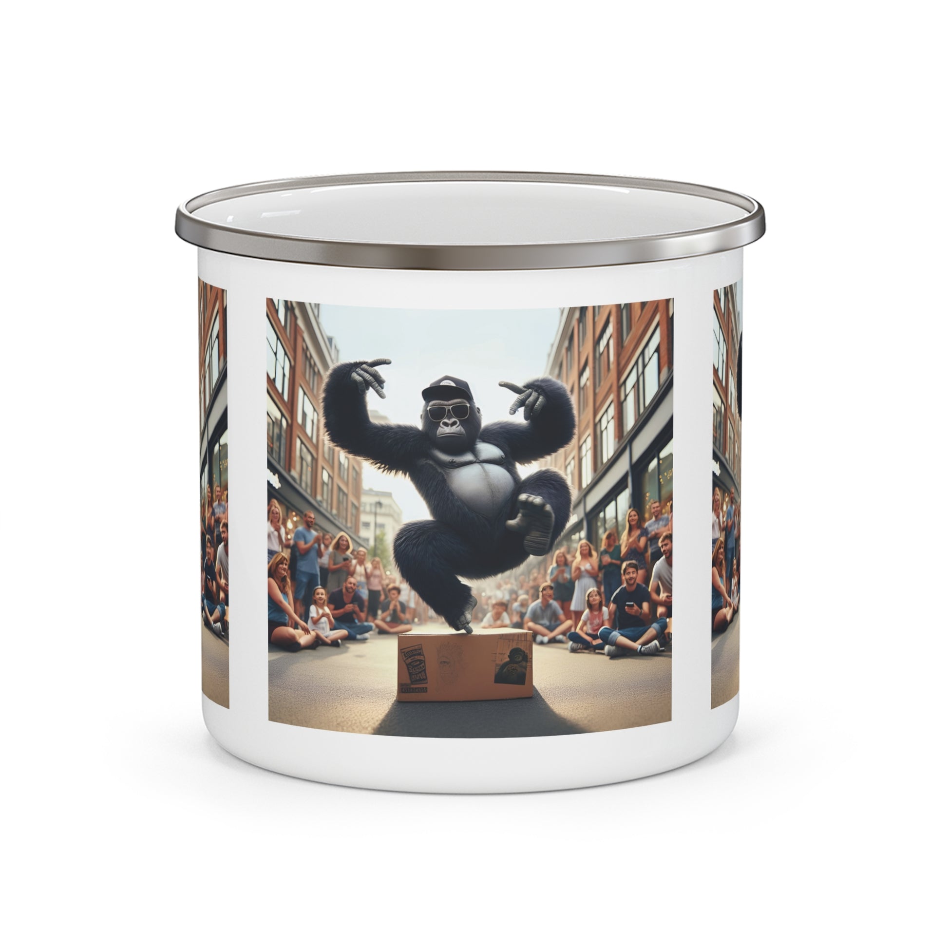 12oz Enamel Camping Mug