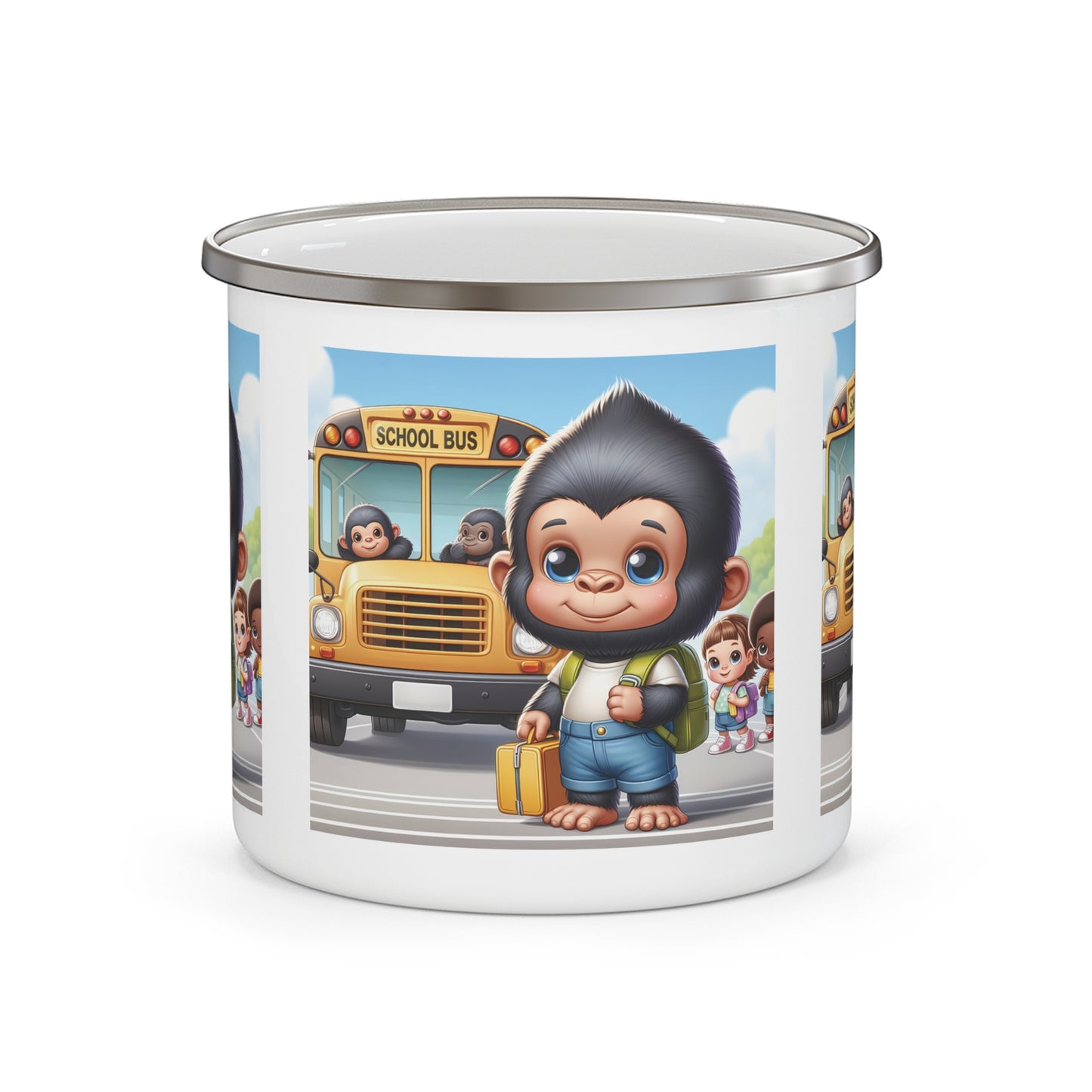 12oz Enamel Camping Mug
