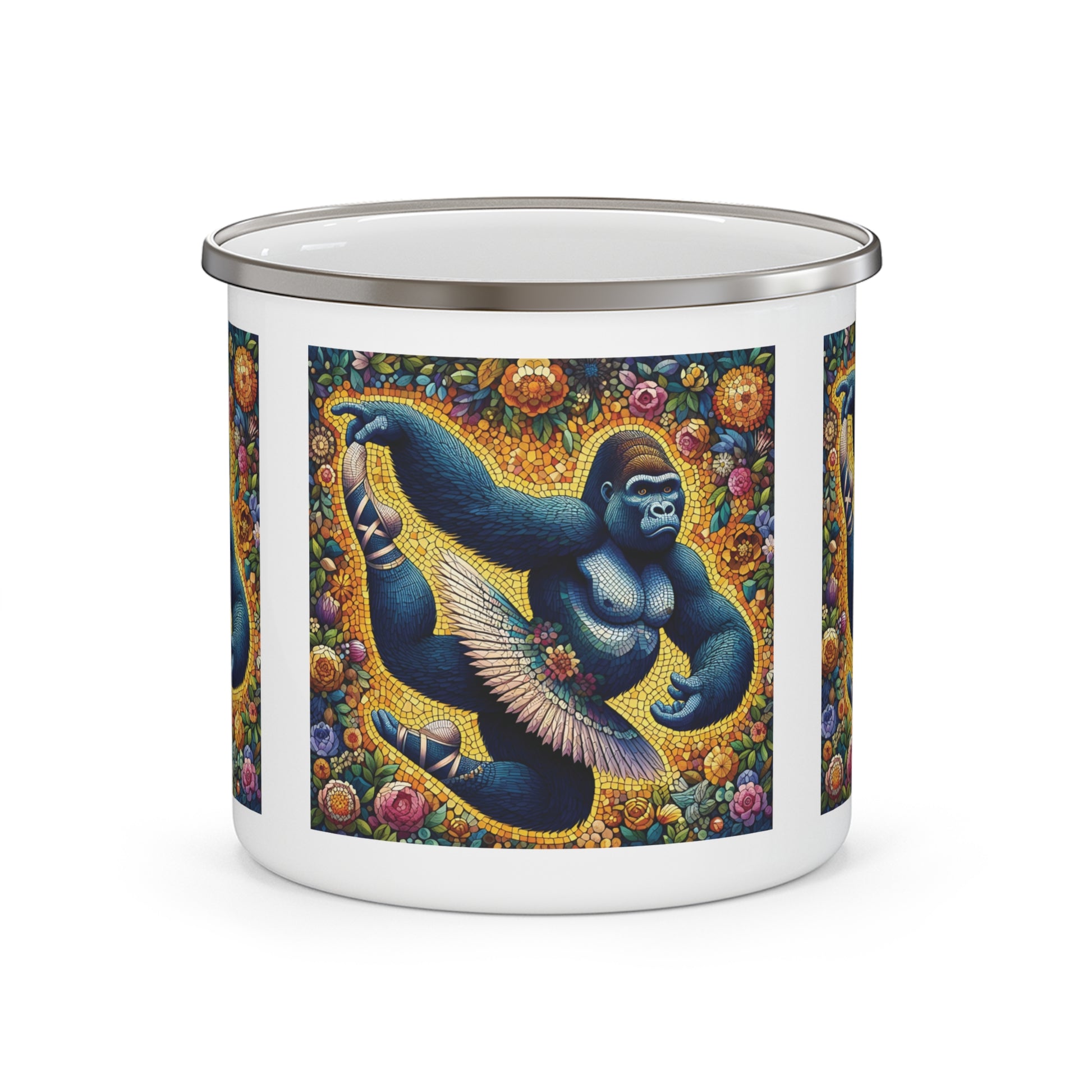 12oz Enamel Camping Mug
