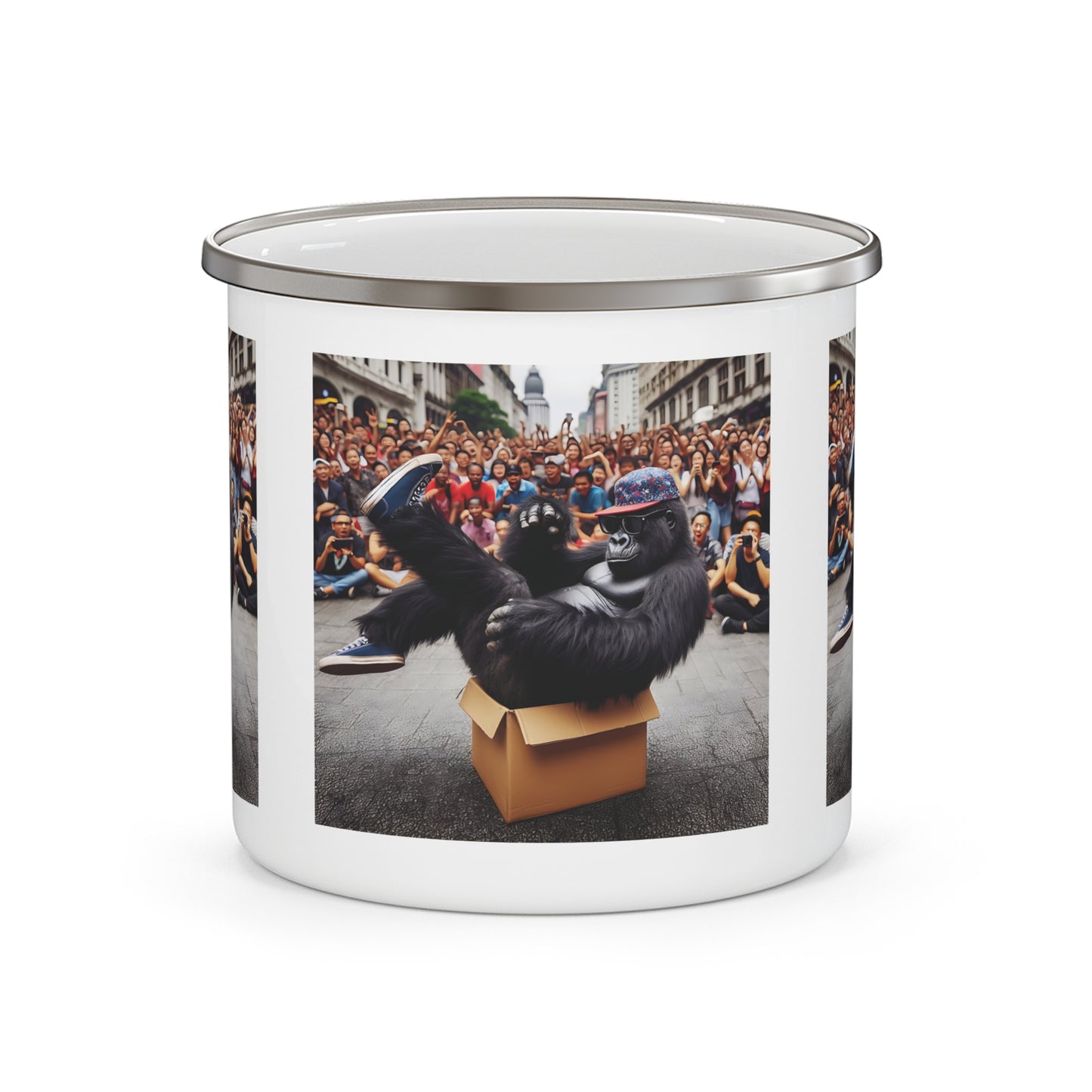 12oz Enamel Camping Mug