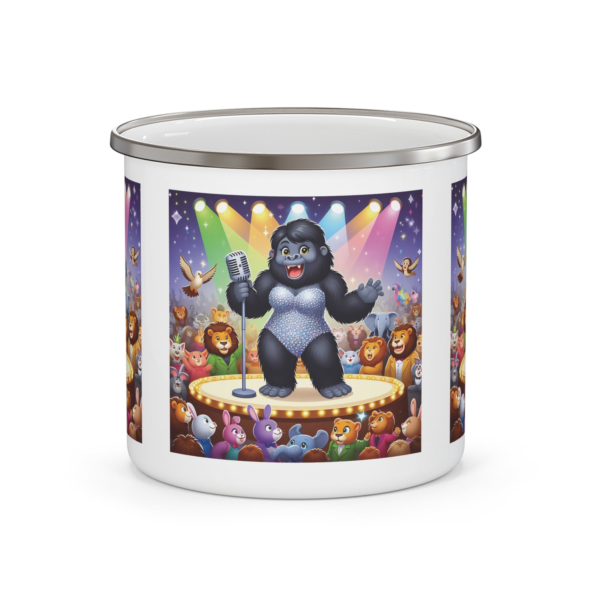 12oz Enamel Camping Mug