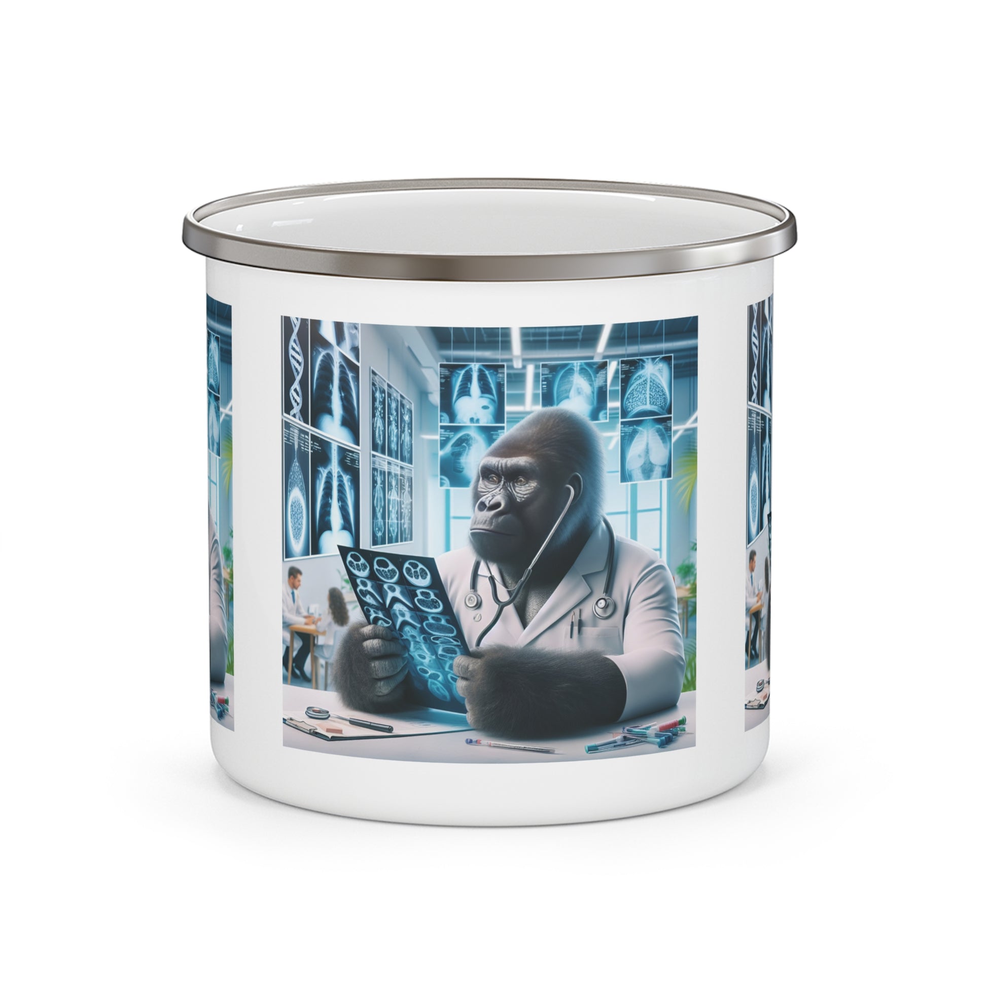 12oz Enamel Camping Mug