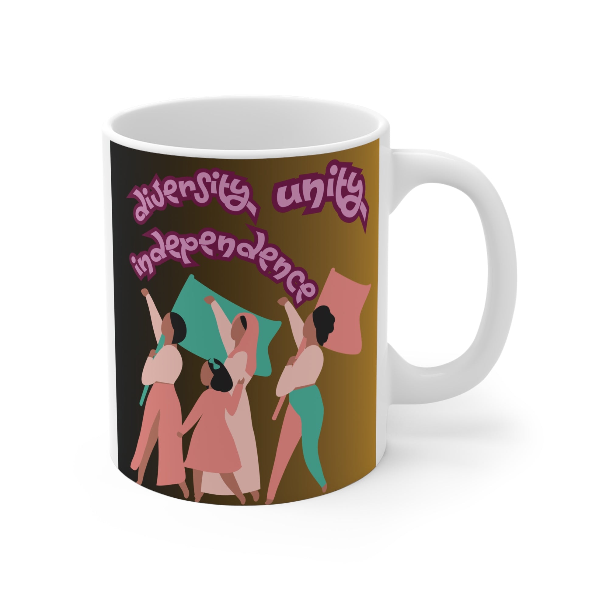 This stylish, practical, empowering 11oz mug is ideal gift for activists, feminists, equality supporters, social justice advocates. BUY NOW!