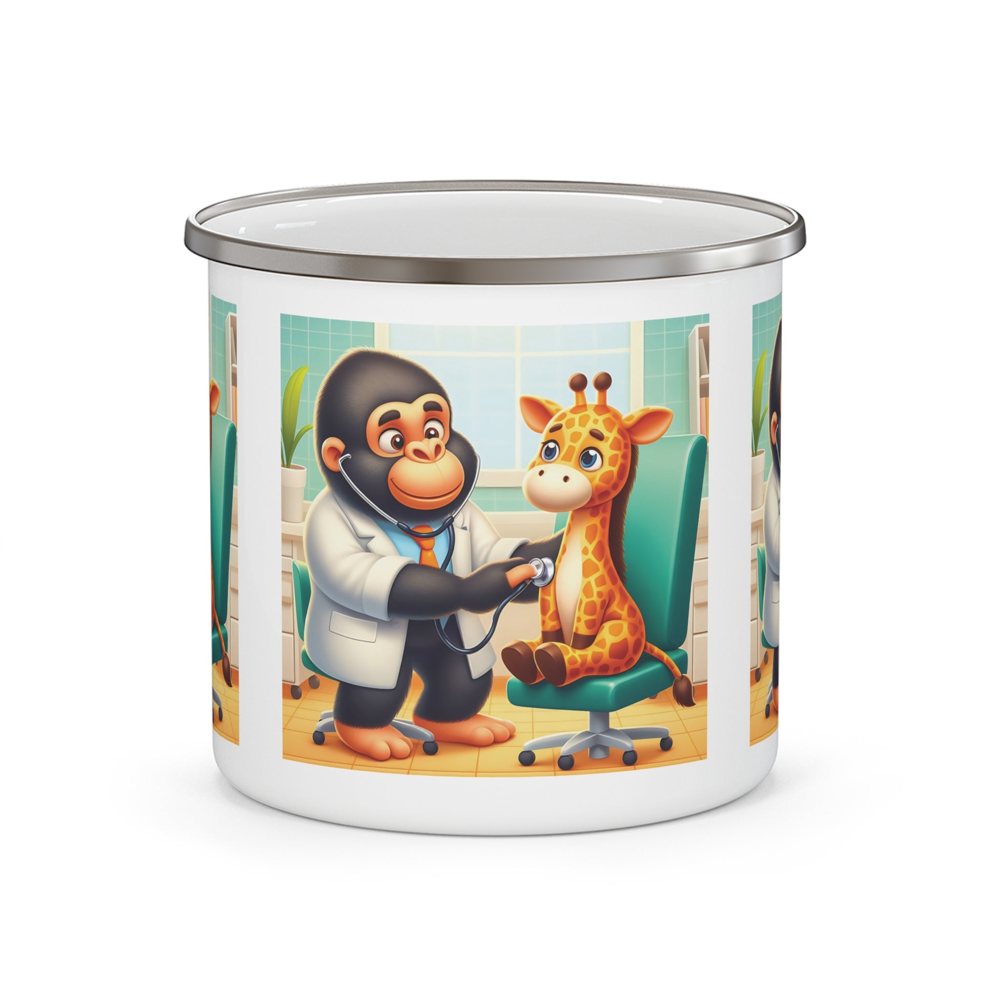 12oz Enamel Camping Mug