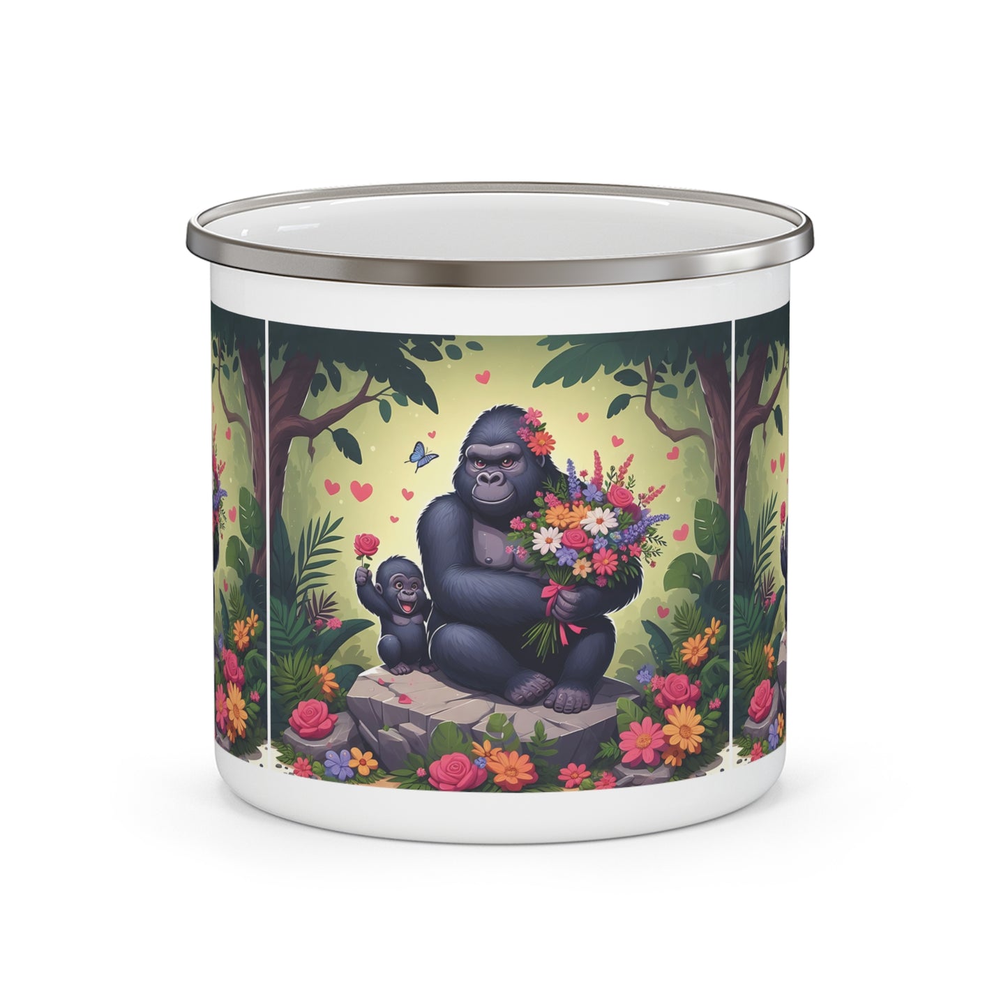 12oz Enamel Camping Mug