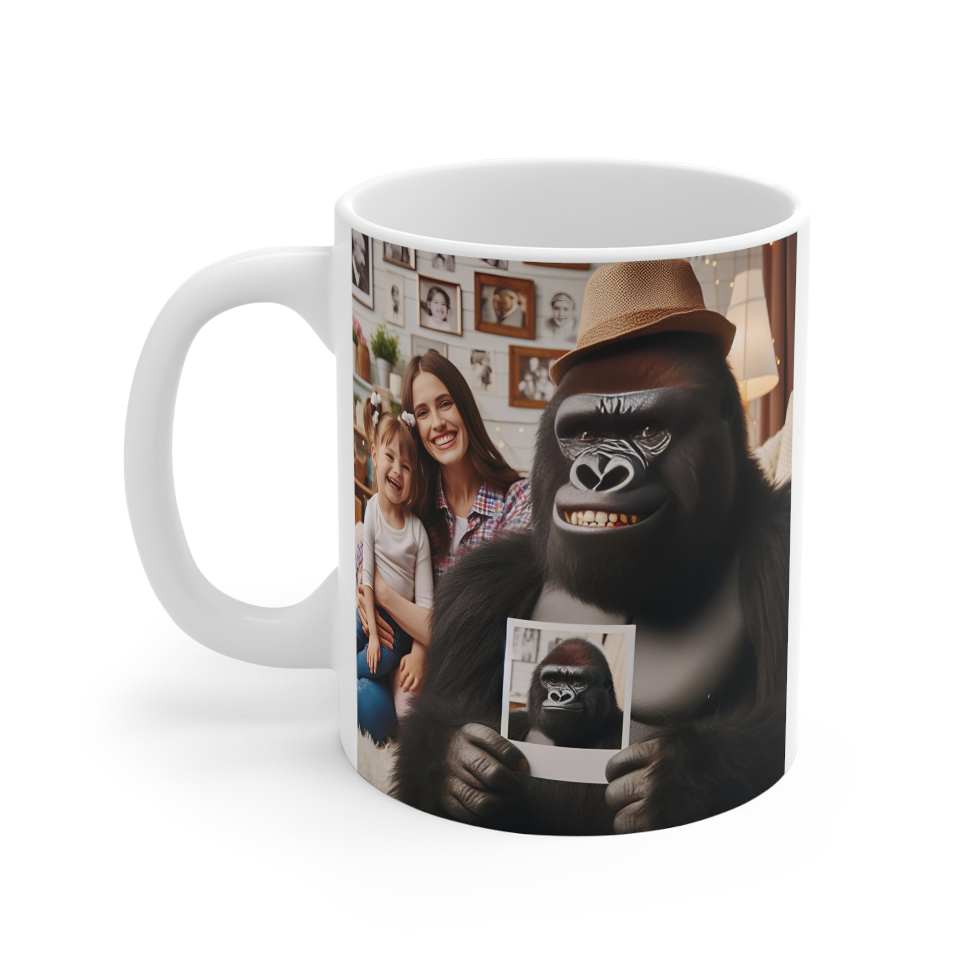 Charming Gorilla Family Moments 11oz Mug