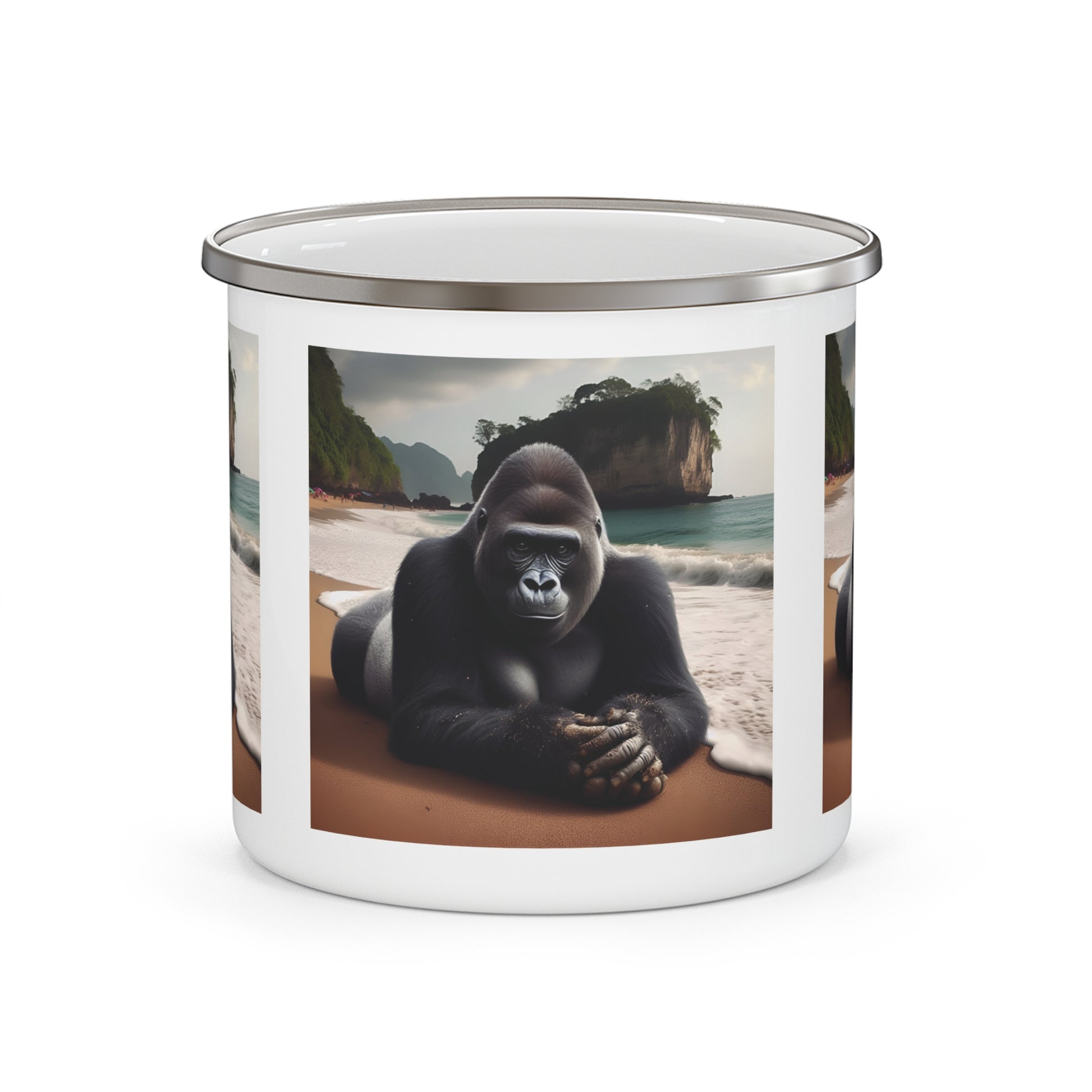 12oz Enamel Camping Mug