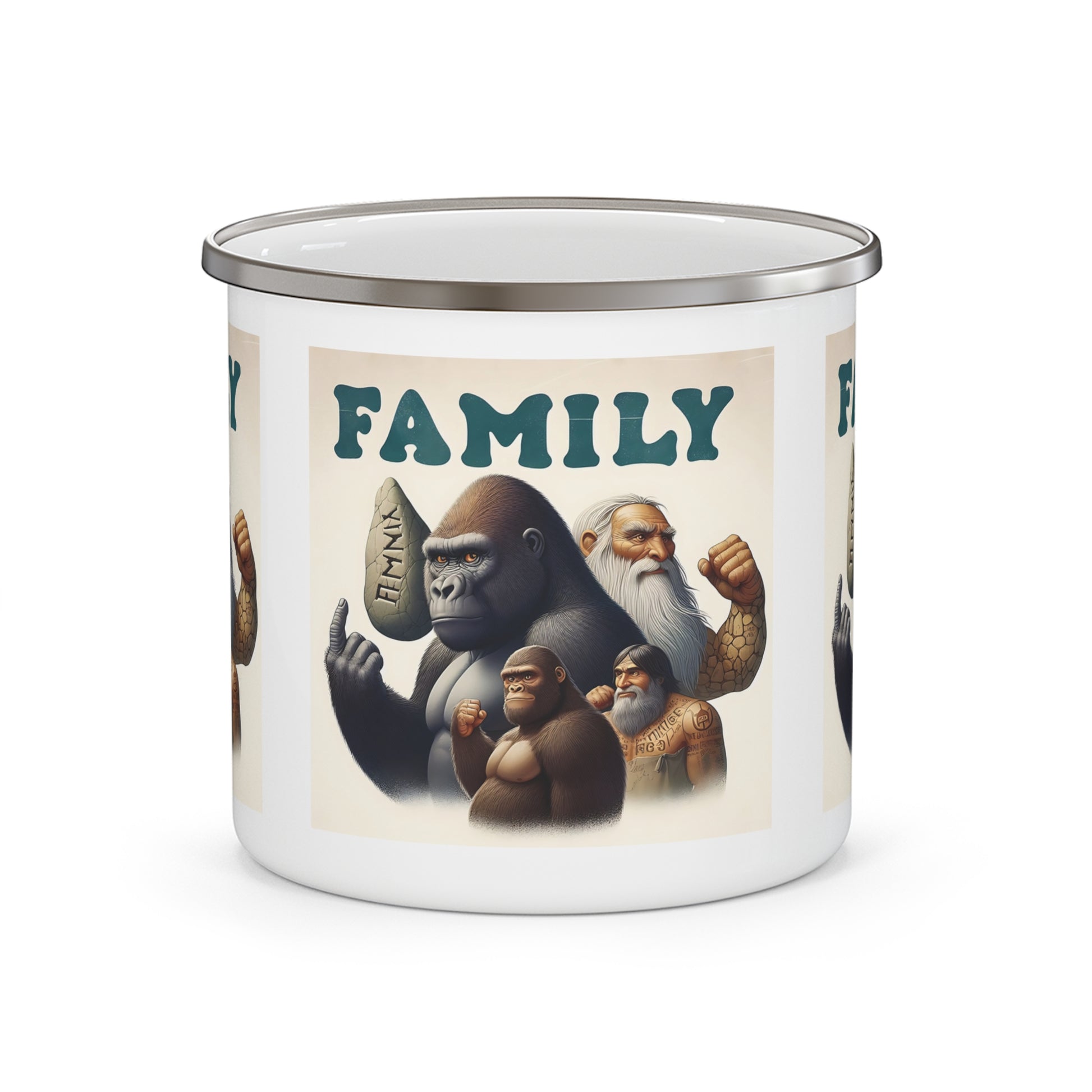 12oz Enamel Camping Mug