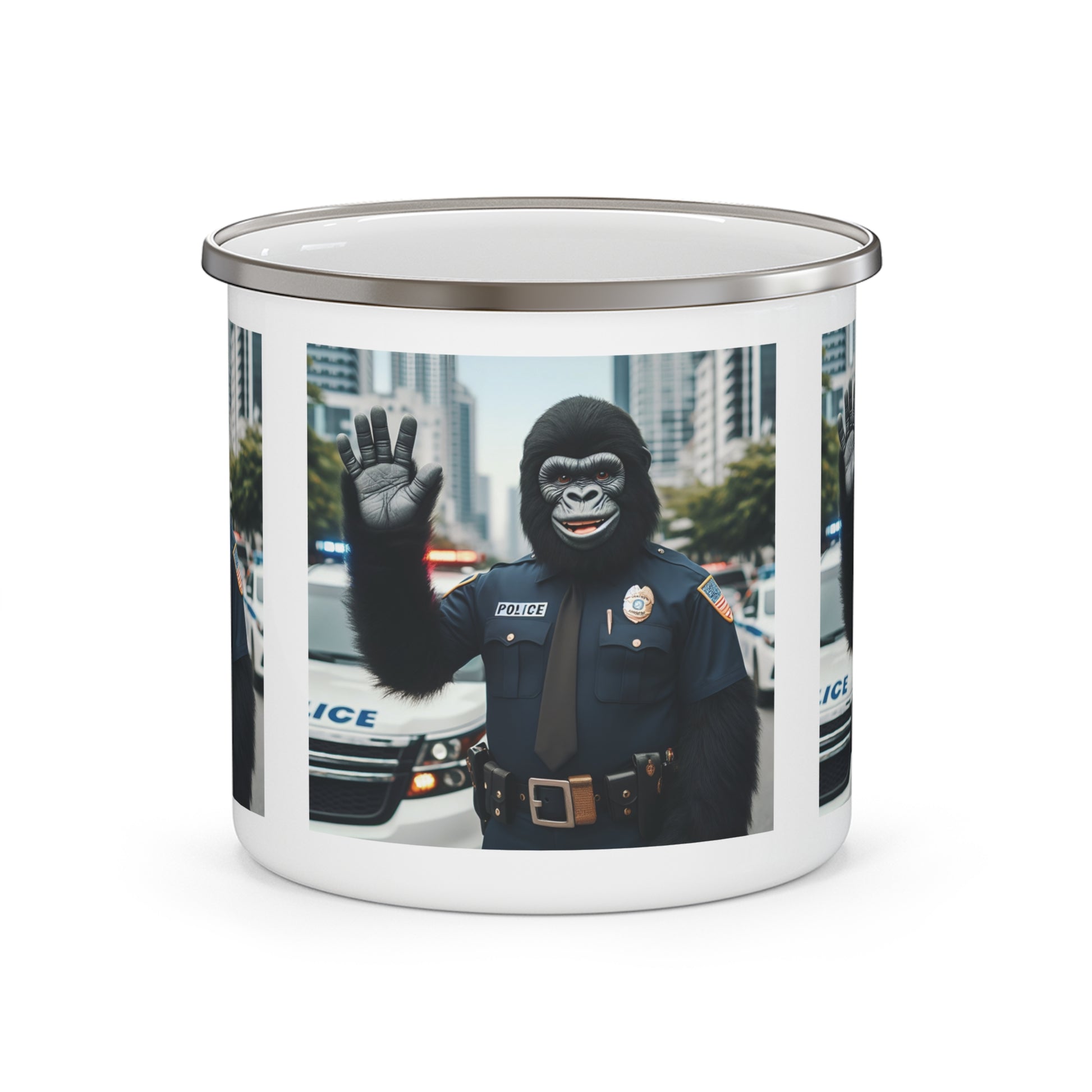 12oz Enamel Camping Mug