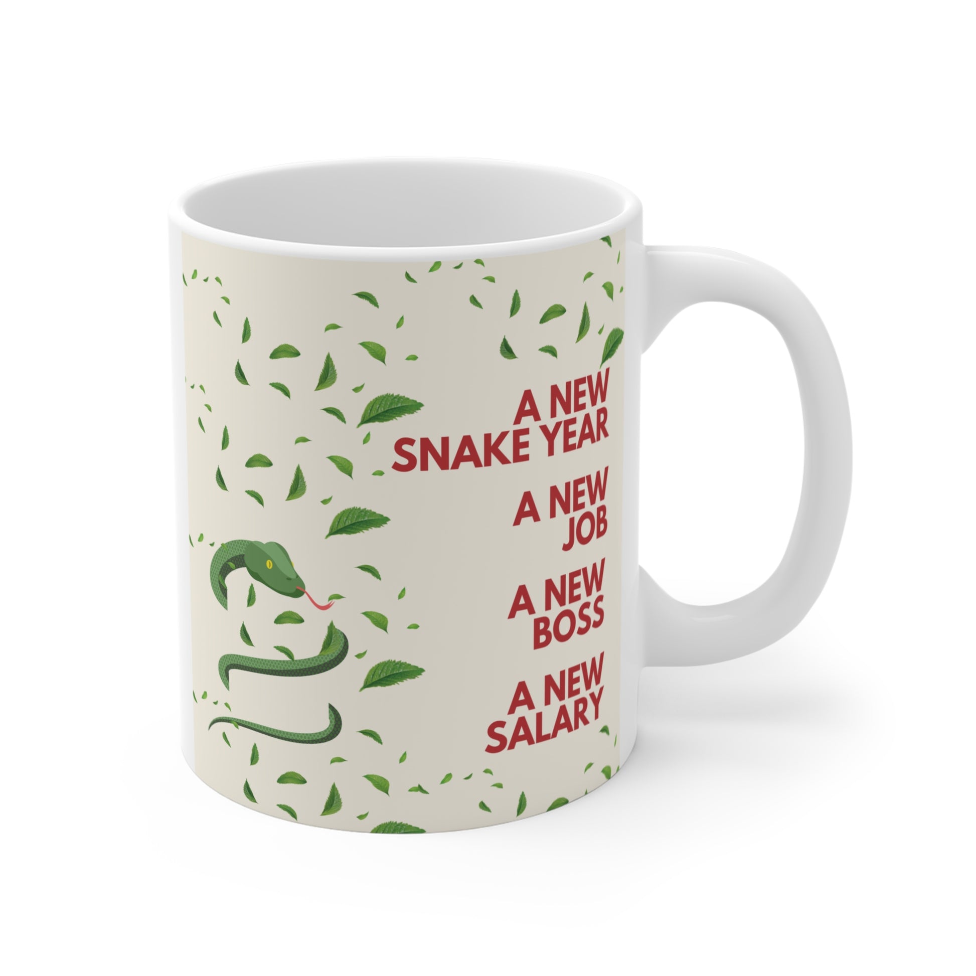 New Snake Year 11oz Mug – Celebrate New Beginnings