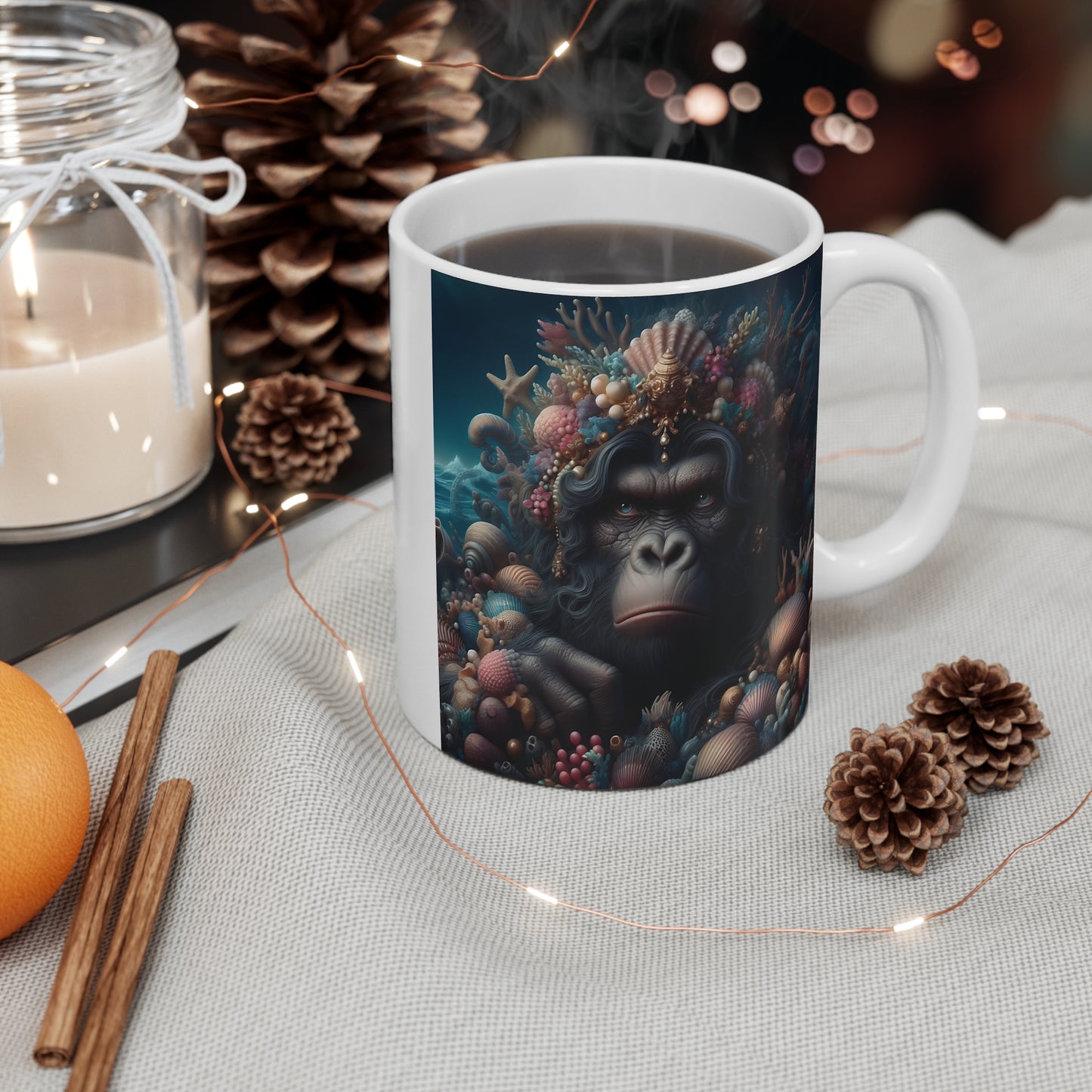 Gorgeous Lady Gorilla Bachelorette 11oz Mug