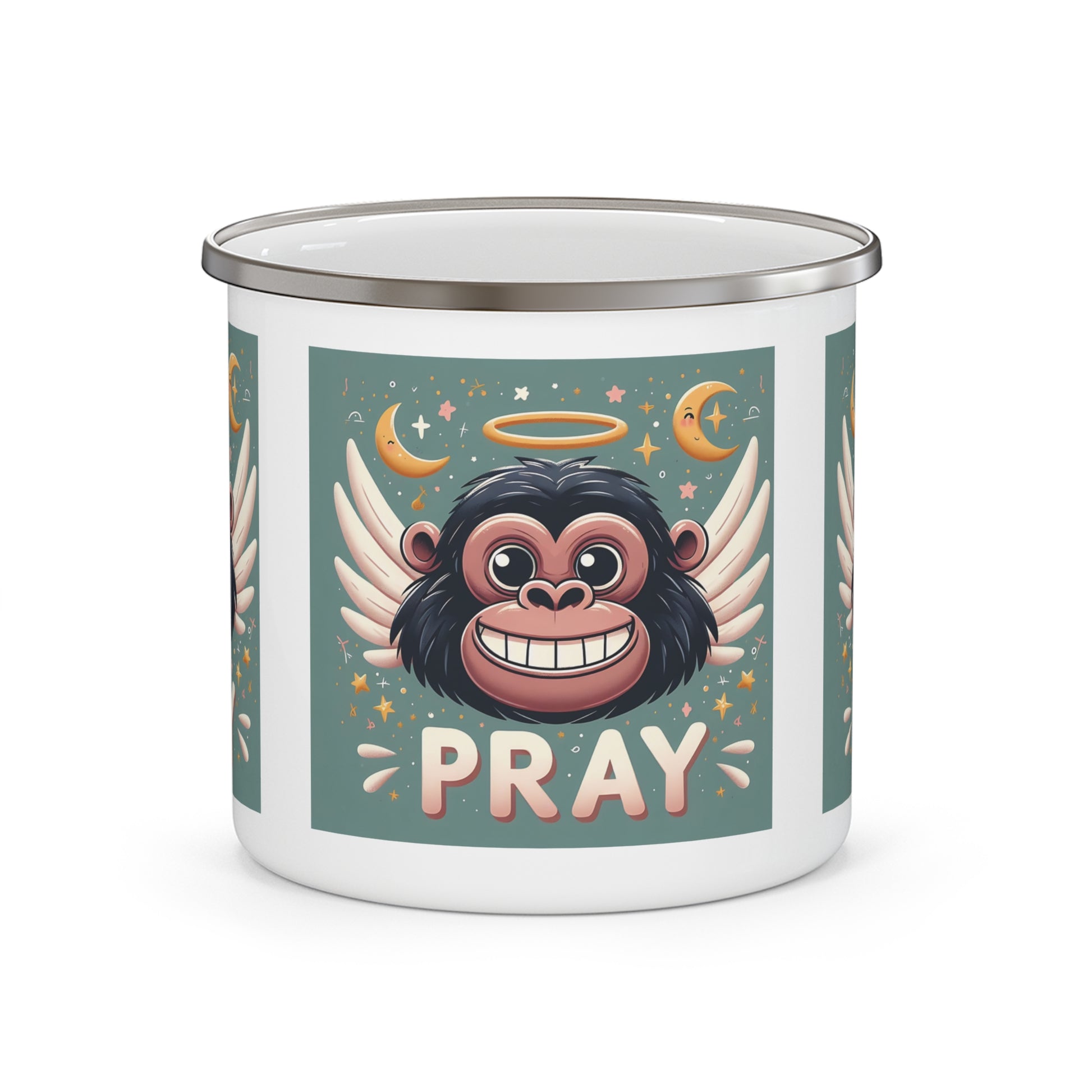 12oz Enamel Camping Mug