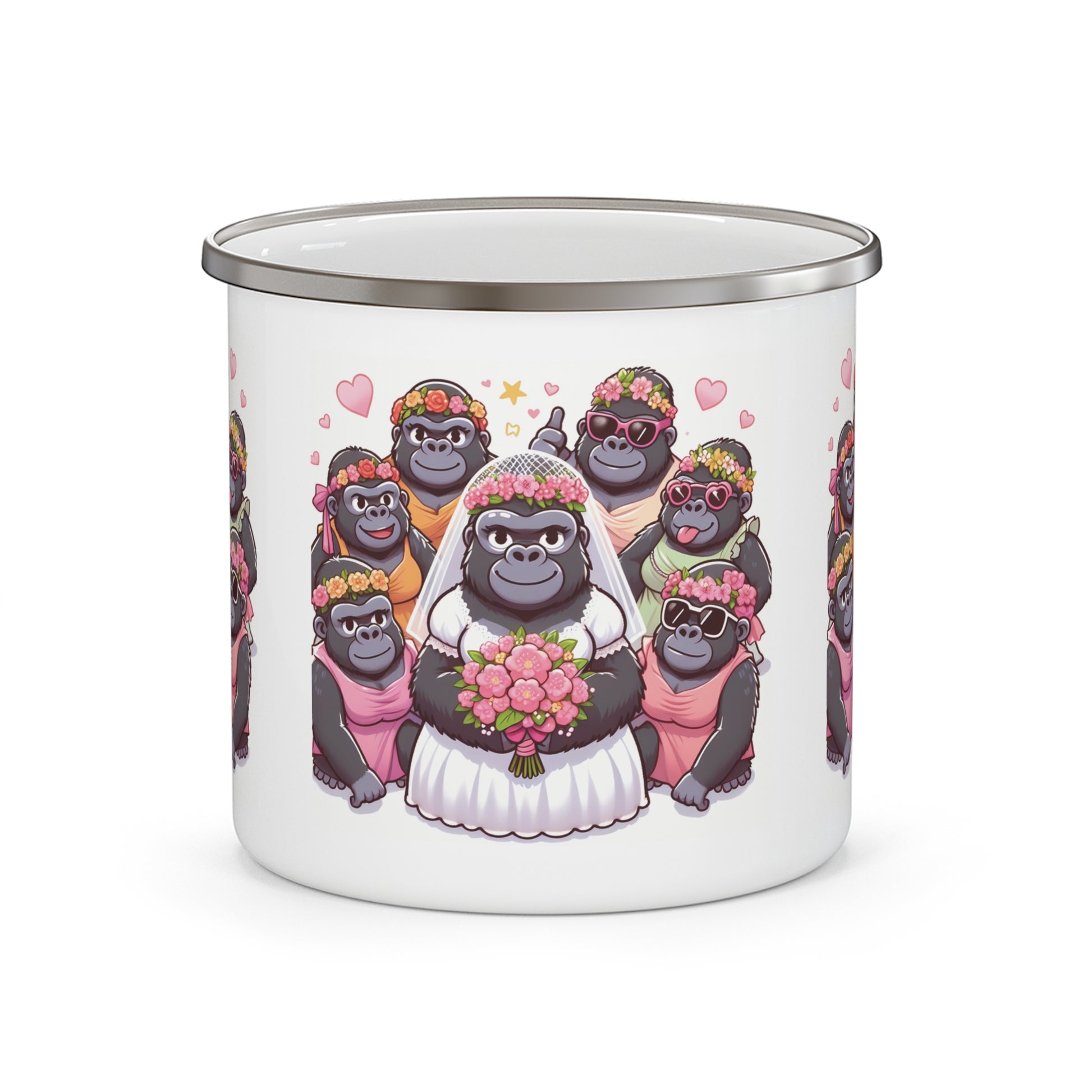 12oz Enamel Camping Mug