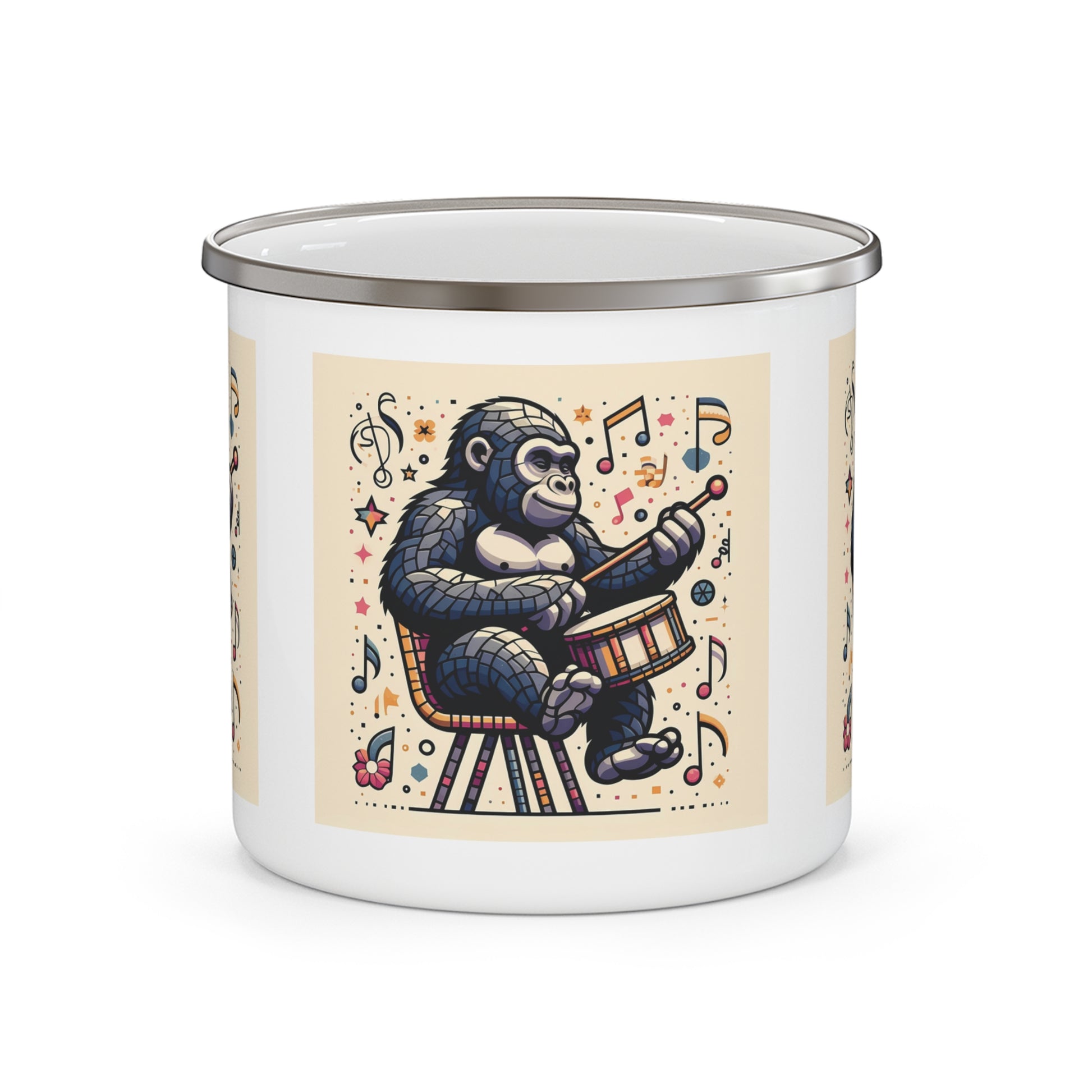 12oz Enamel Camping Mug