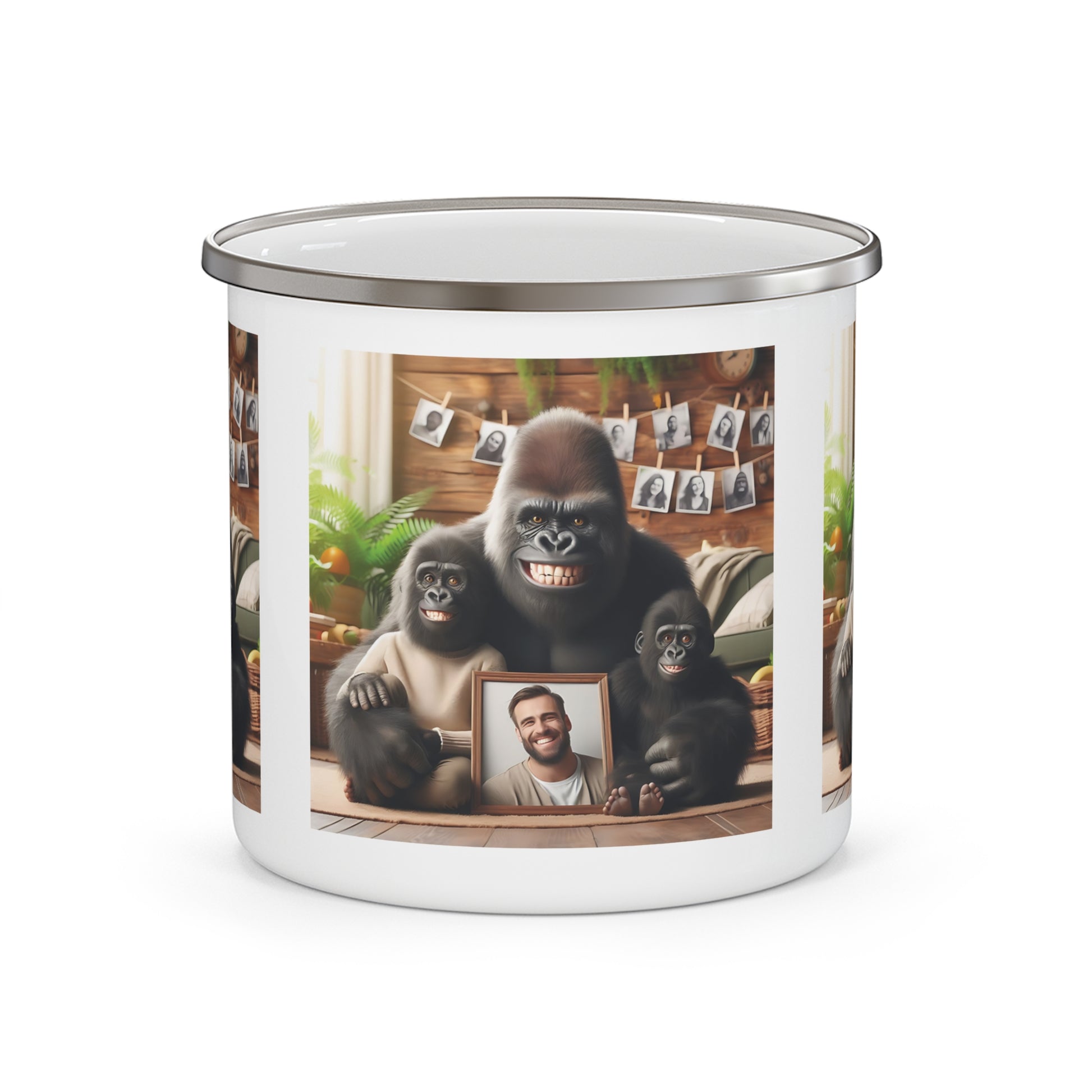 12oz Enamel Camping Mug