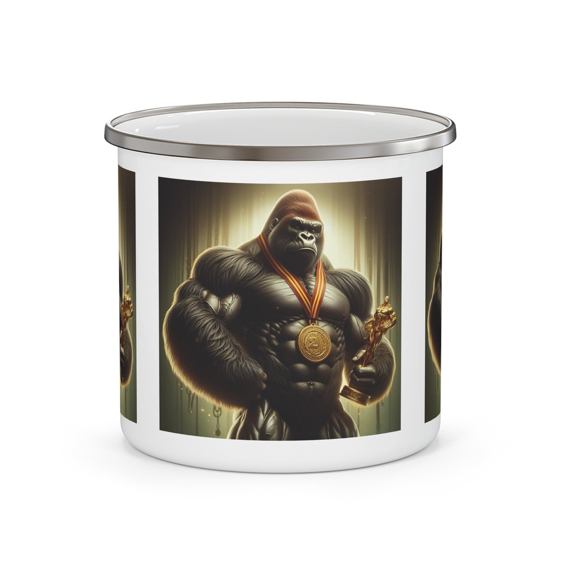 12oz Enamel Camping Mug