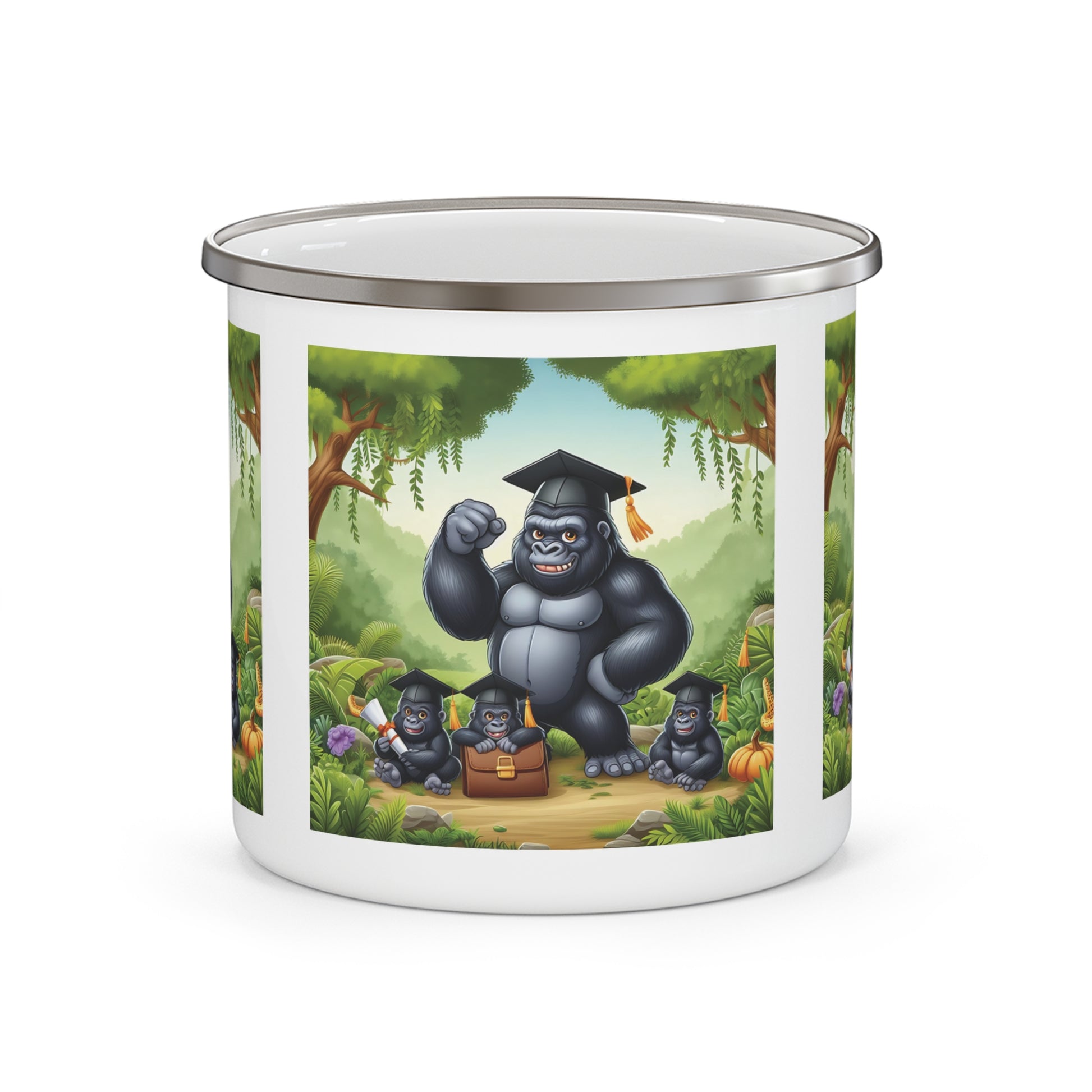 12oz Enamel Camping Mug