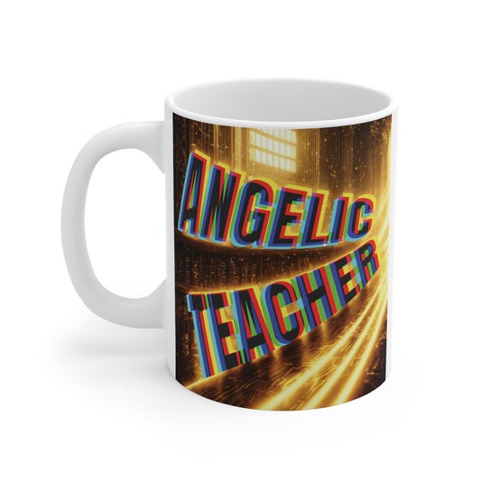 Teacher Gift Mug for Appreciation - Angelic Teacher