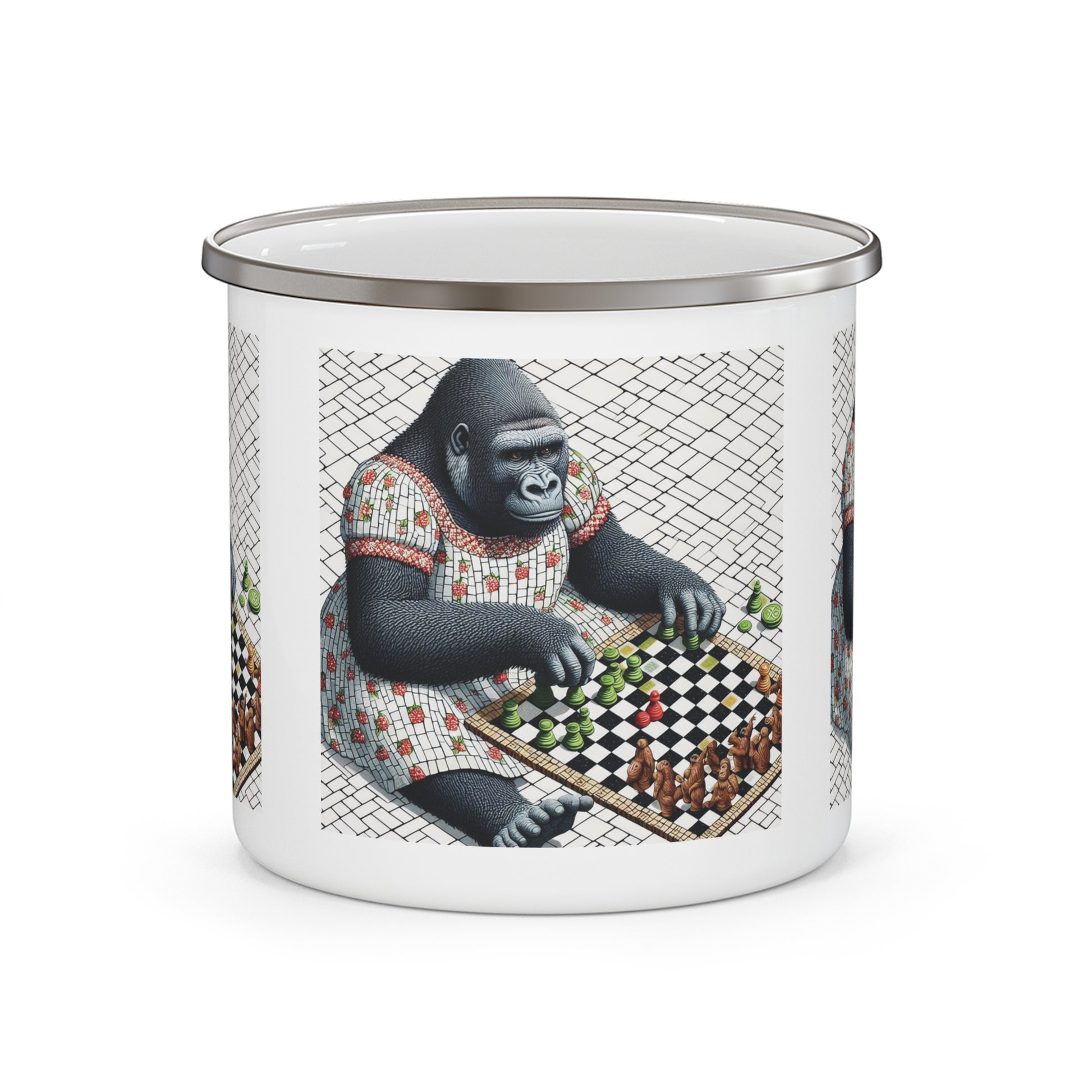 12oz Enamel Camping Mug