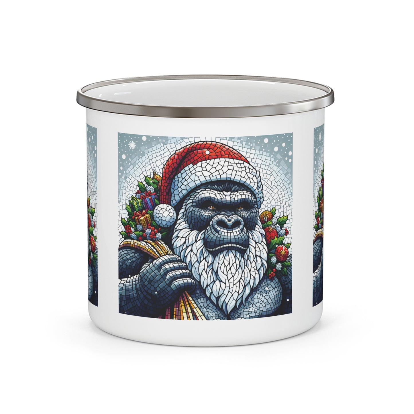 12oz Enamel Camping Mug