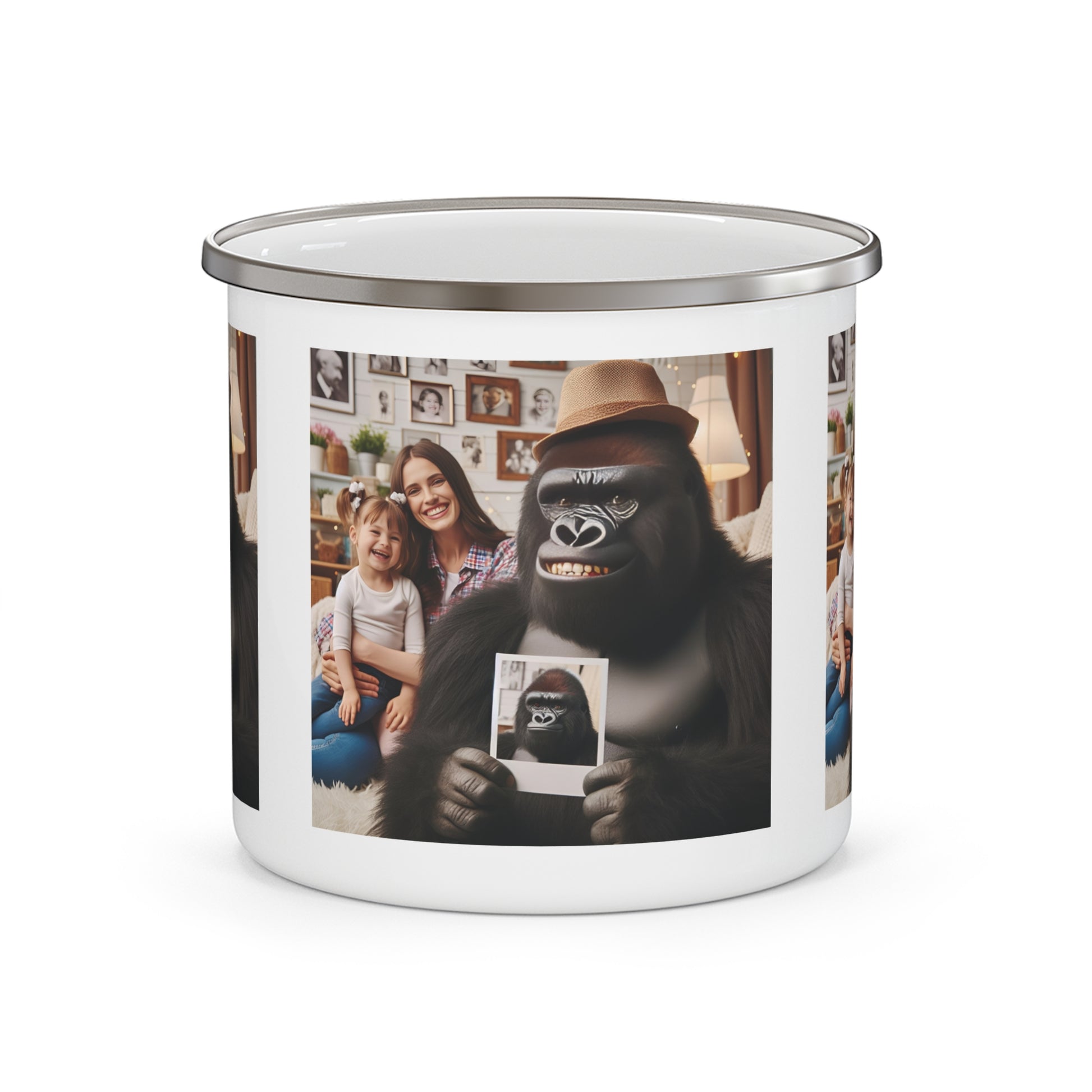 12oz Enamel Camping Mug