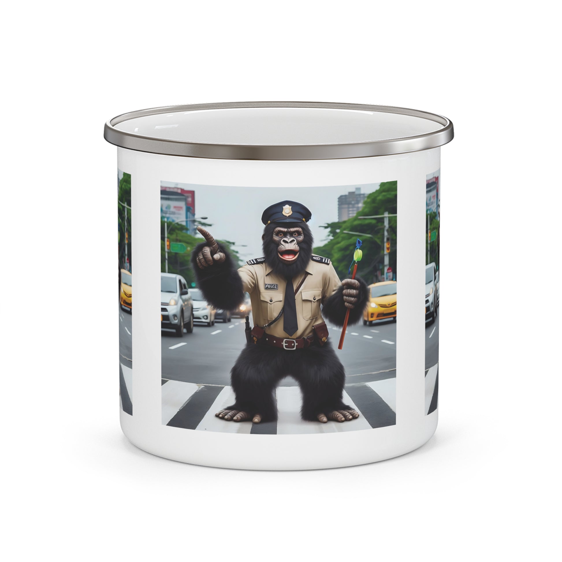 12oz Enamel Camping Mug