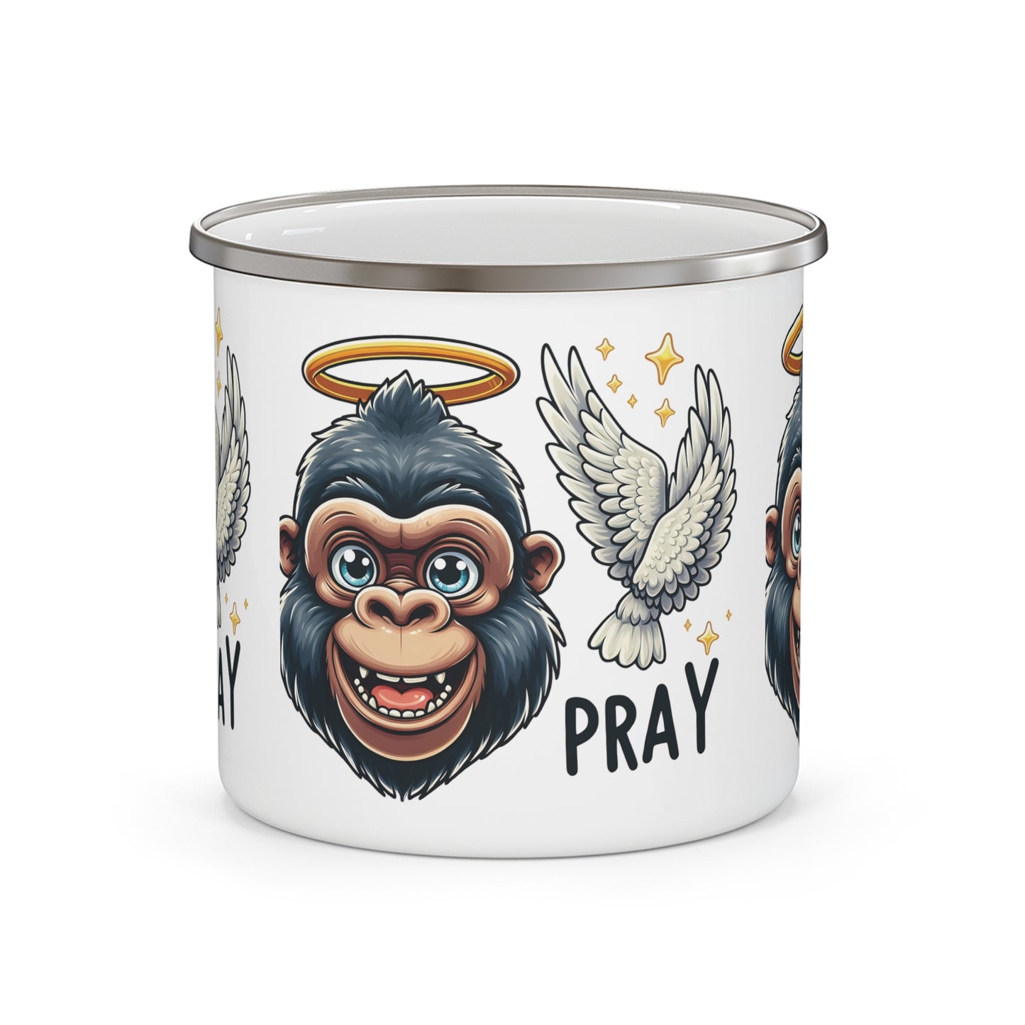 12oz Enamel Camping Mug