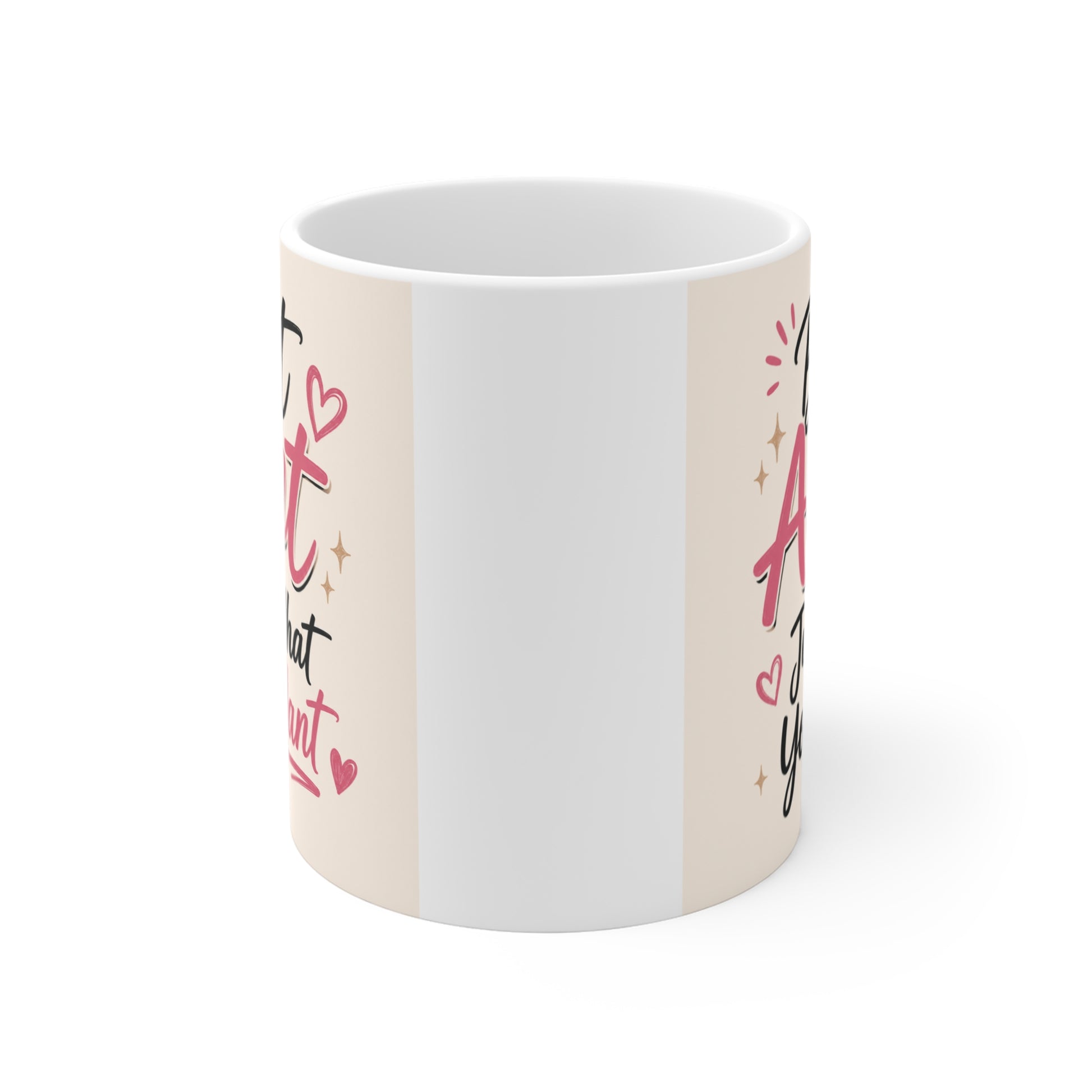 Cute aunt gift coffee mug with “Best Aunt” quote design on white ceramic cup for birthday or Christmas present