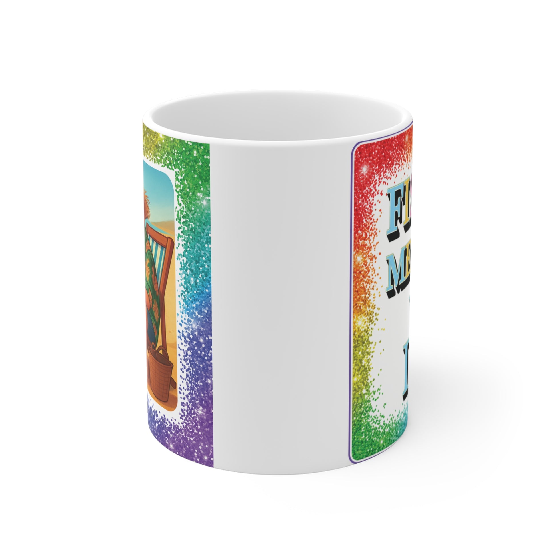 Cute father and daughter fishing coffee mug gift for Father’s Day and fishing lovers