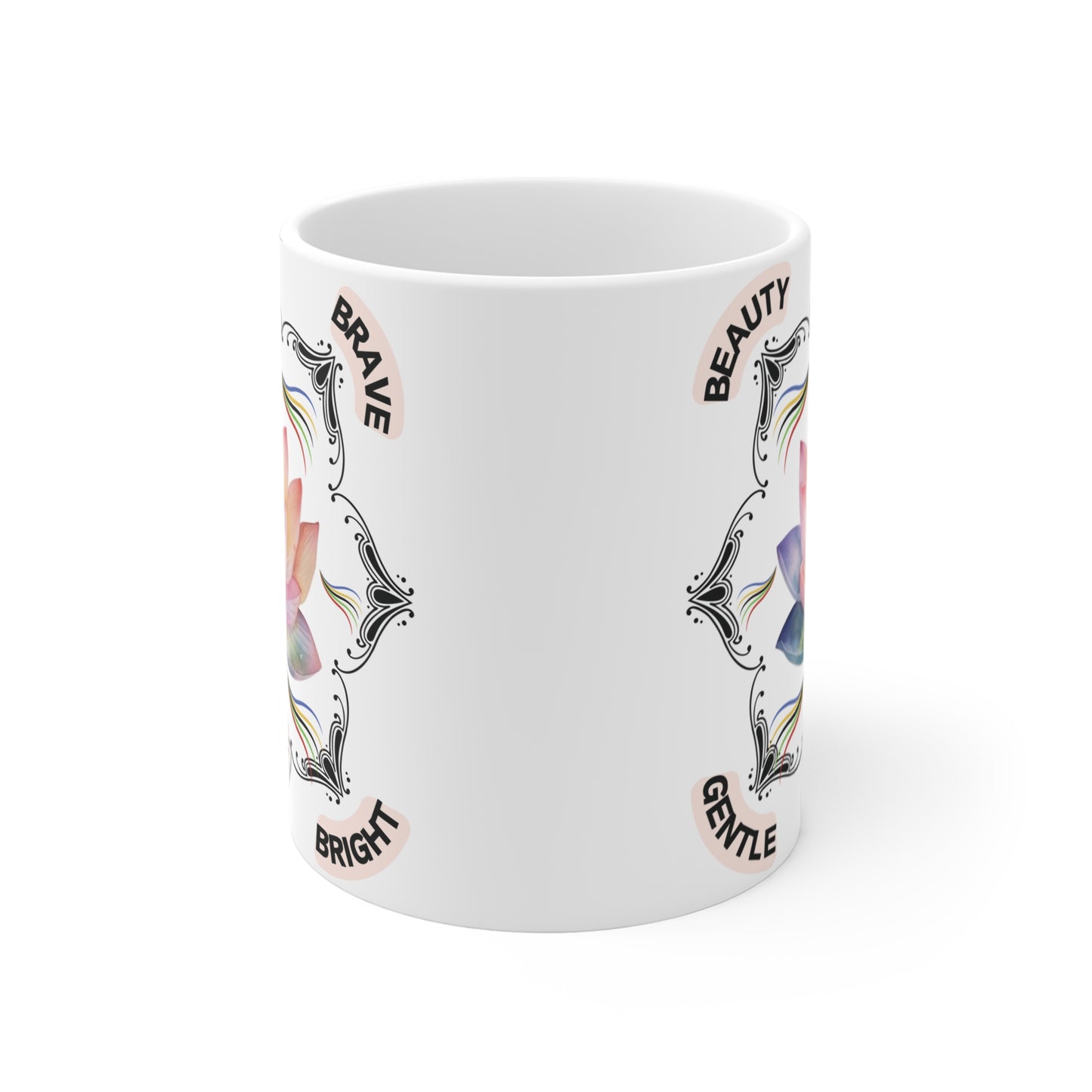 Mindfulness Meditation Gift (Lotus Flower Mug)
