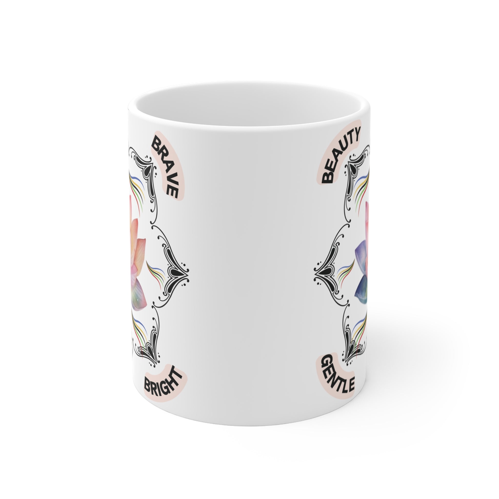 Mindfulness Meditation Gift (Lotus Flower Mug)