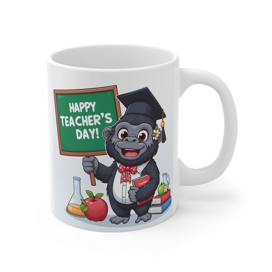 Tea Cup Monkey - Teacher's Day