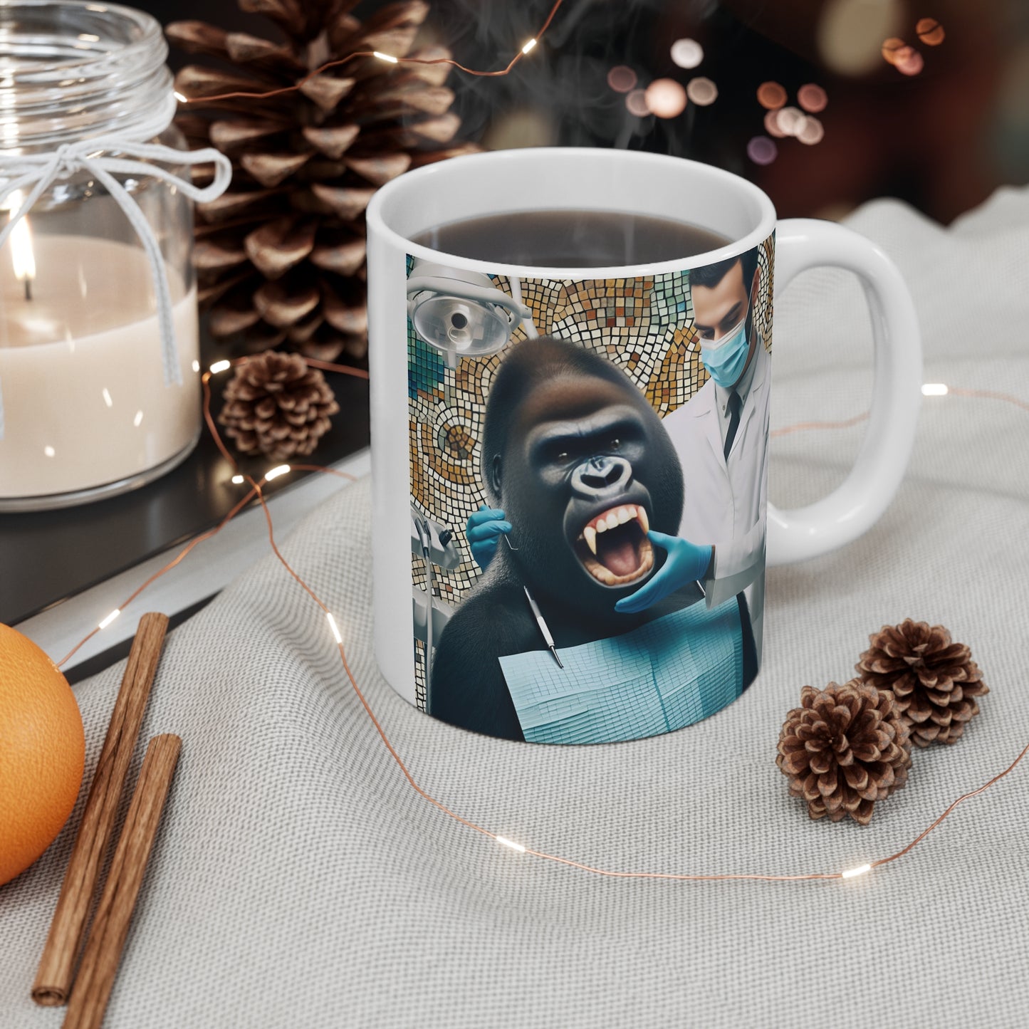 Vet Nurse Mug (Gorilla Dentist Design)