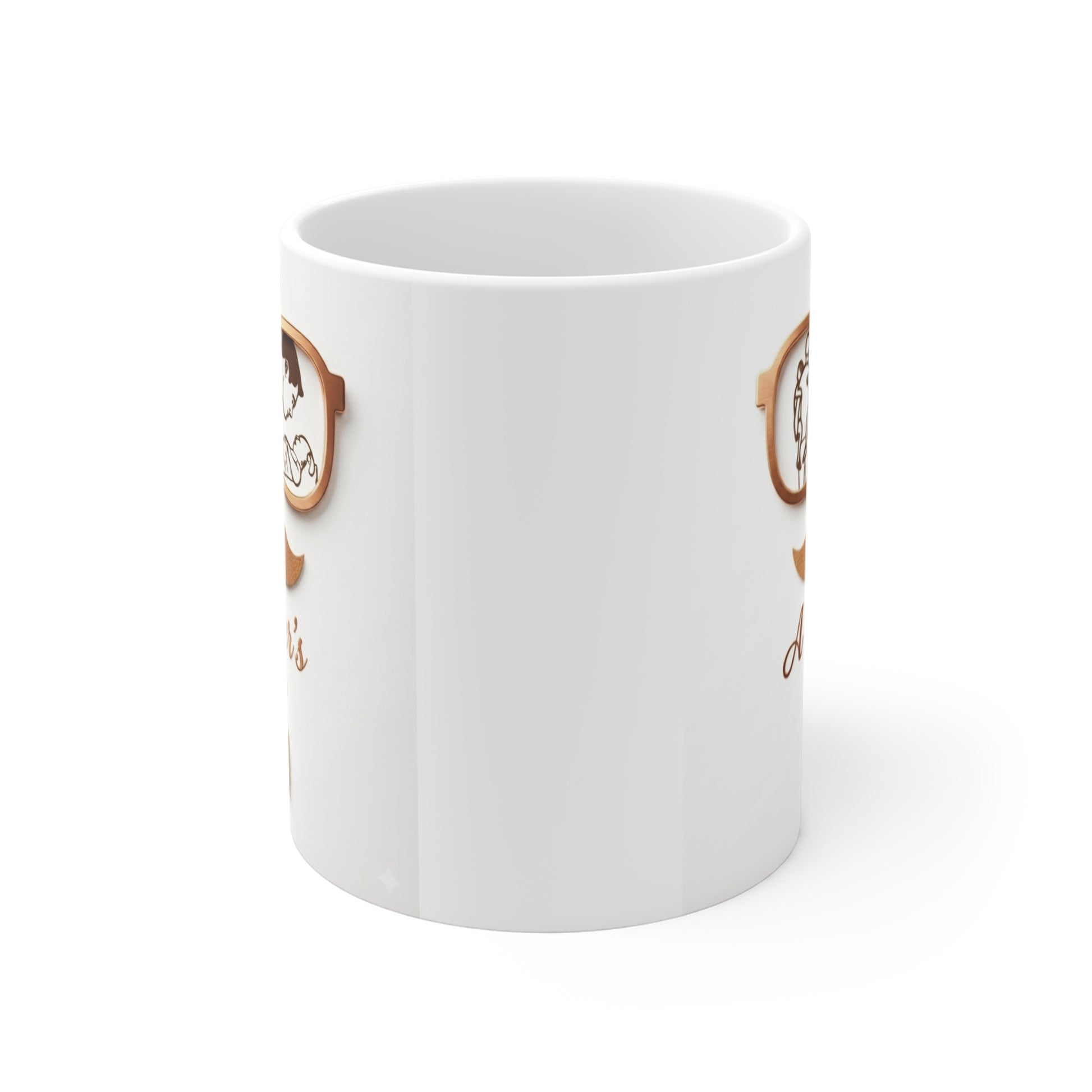 A Father’s Love coffee mug for dad with unique illustration, ideal birthday or Father’s Day gift for new dad