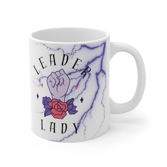 Our motivational Leader Lady 11oz Mug is a powerful reminder to lead with passion. Ideal for women leaders, entrepreneurs, and feminists who embrace strength and confidence.   Perfect for birthday, Christmas, or office gifts and strong women who inspire change.