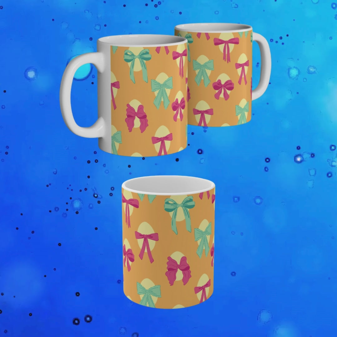 Colorful Coffee Cup for Easter Gift